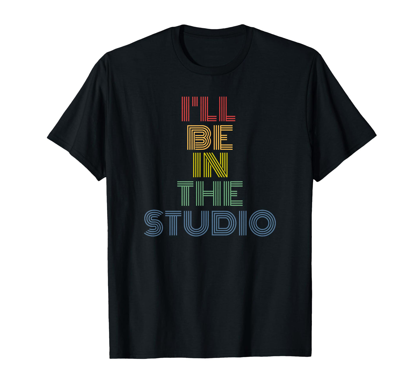 I'll Be In The Studio retro 70s vintage T-Shirt