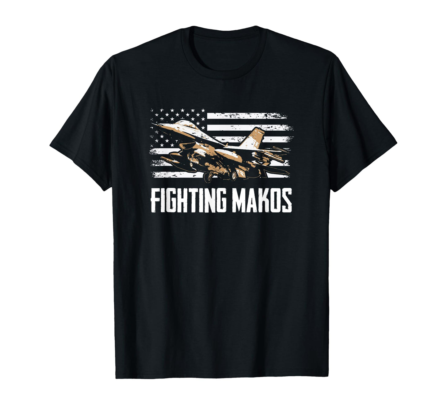 93d Fighter Squadron Fighting Makos T-Shirt
