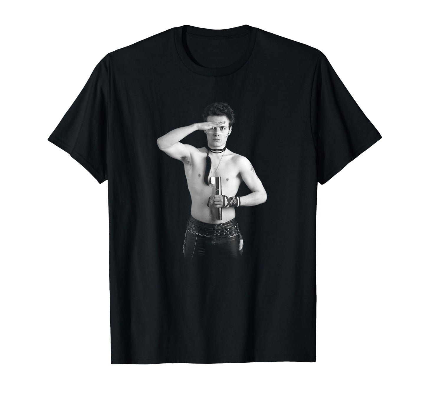 Chris Duffy Photography Saluting Adam Ant T-Shirt
