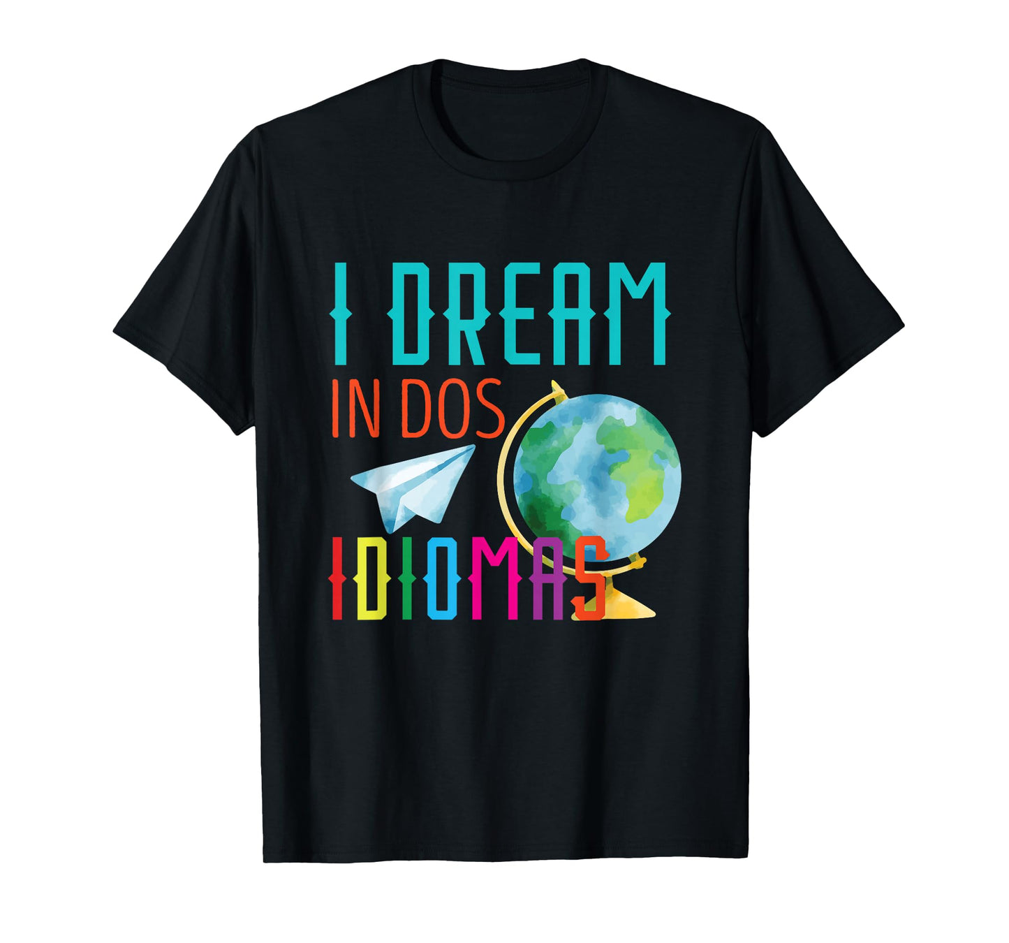 Multilingual Teacher in Dos Idiomas Linguist Language T-Shirt