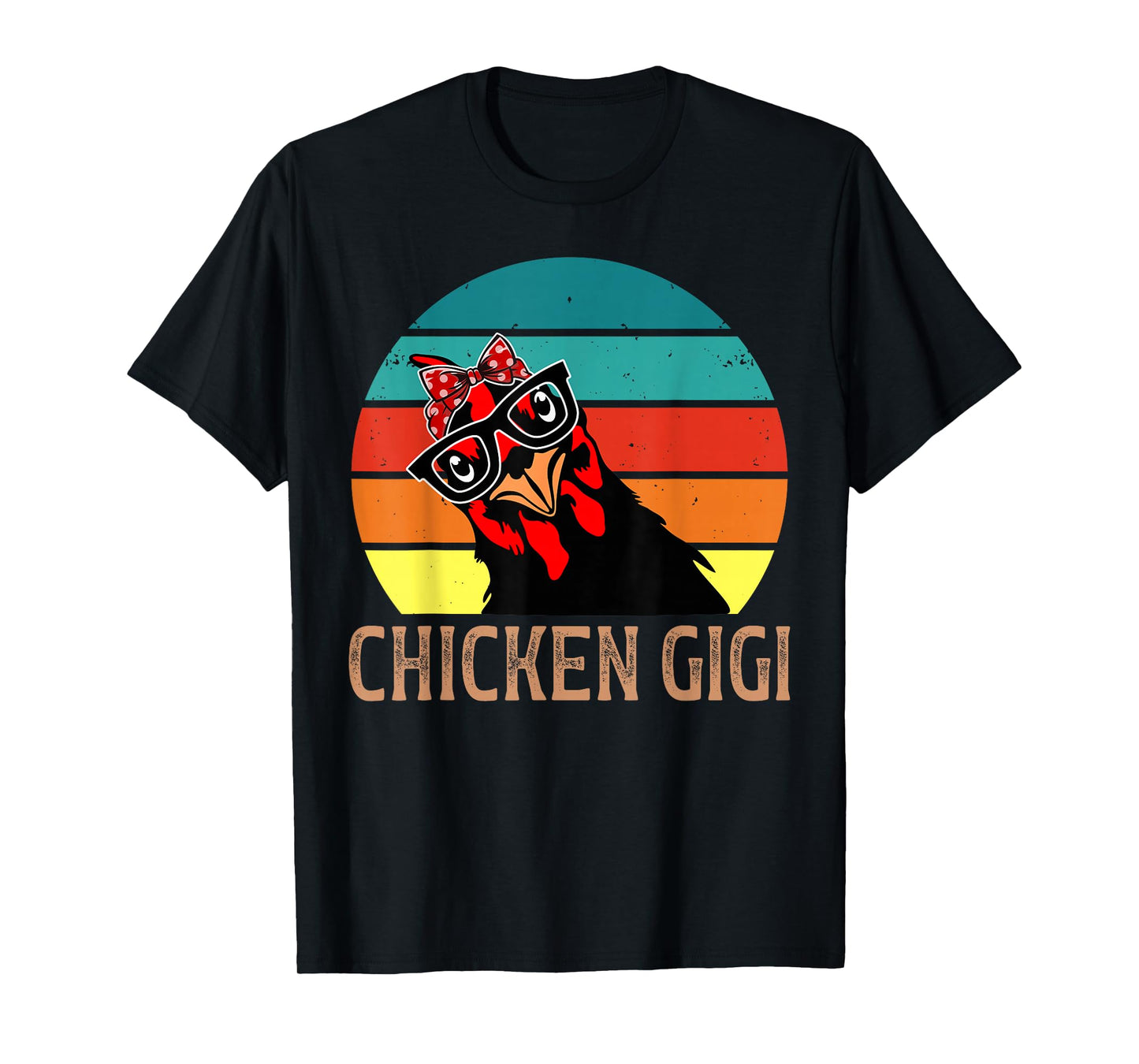 Chicken Gigi Retro Chicken Owner Chicken Farmer T-Shirt