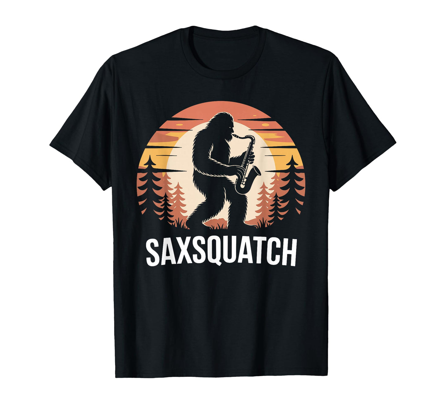 Funny Saxophone Art for Men Women Sax Lover Saxophone Player T-Shirt