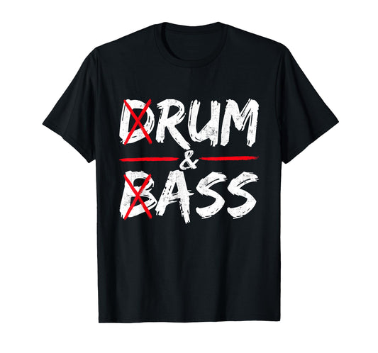 Vintage Drum & Bass / Rum & Ass Funny T-Shirt