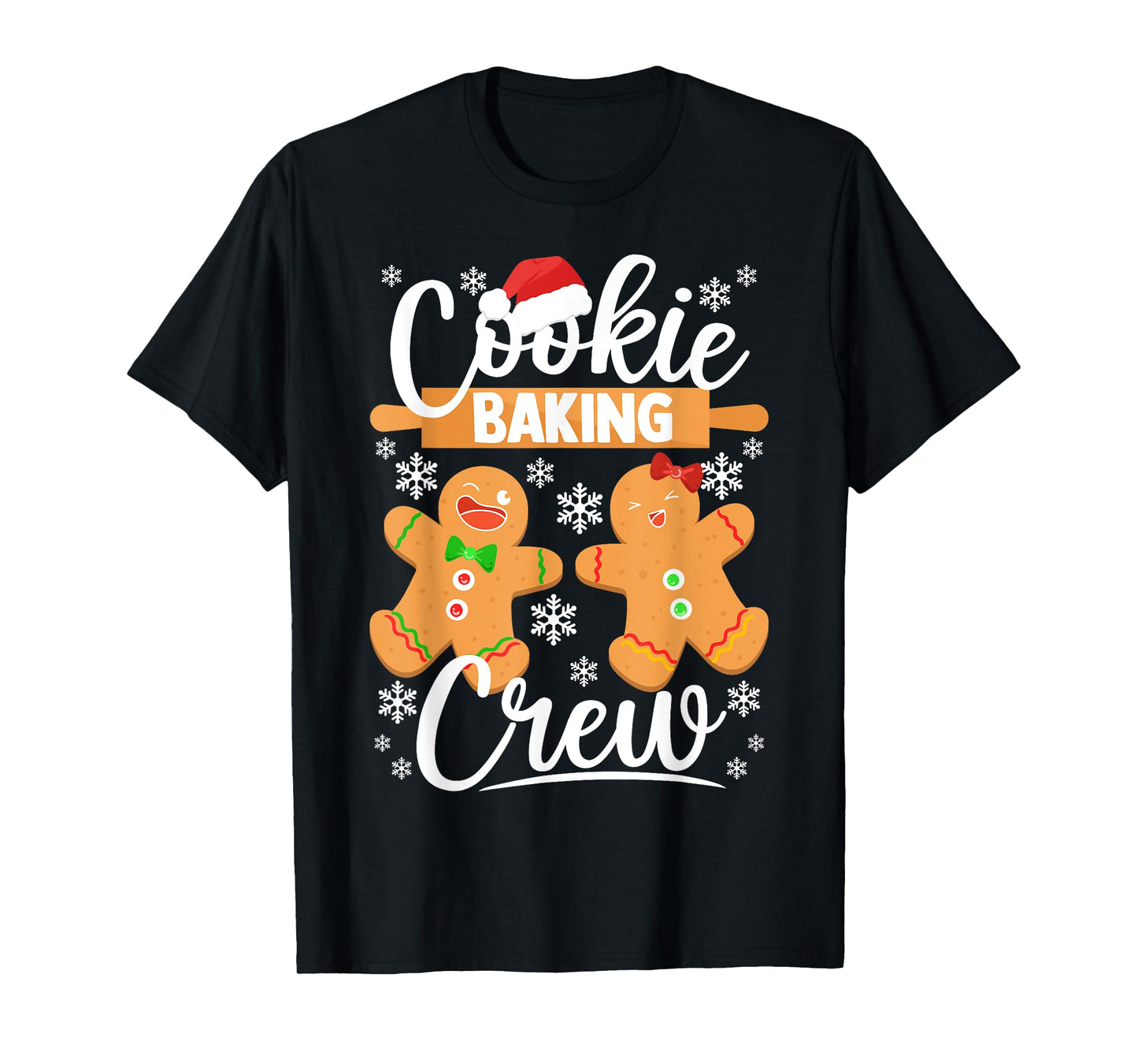 Cookie Baking Crew Shirt Gingerbread Christmas Baking T-Shirt
