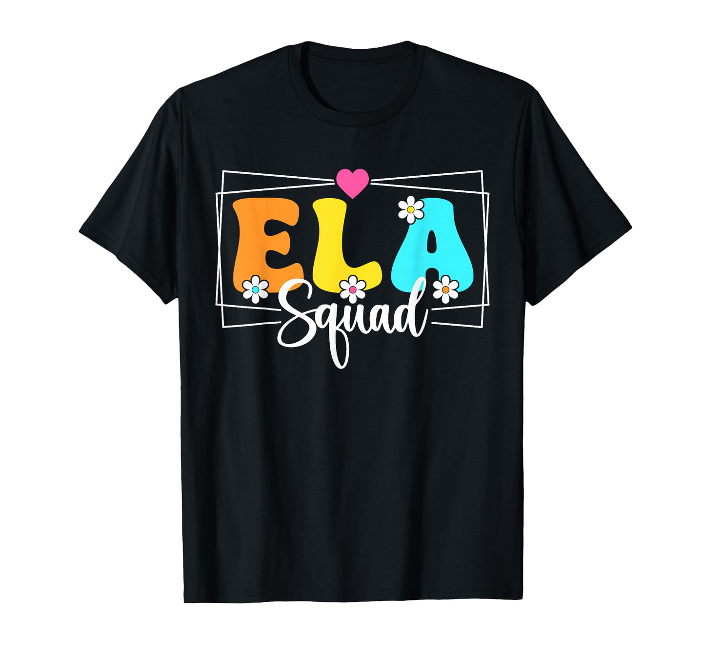 ELA Squad Teacher Back To School English Language Arts T-Shirt
