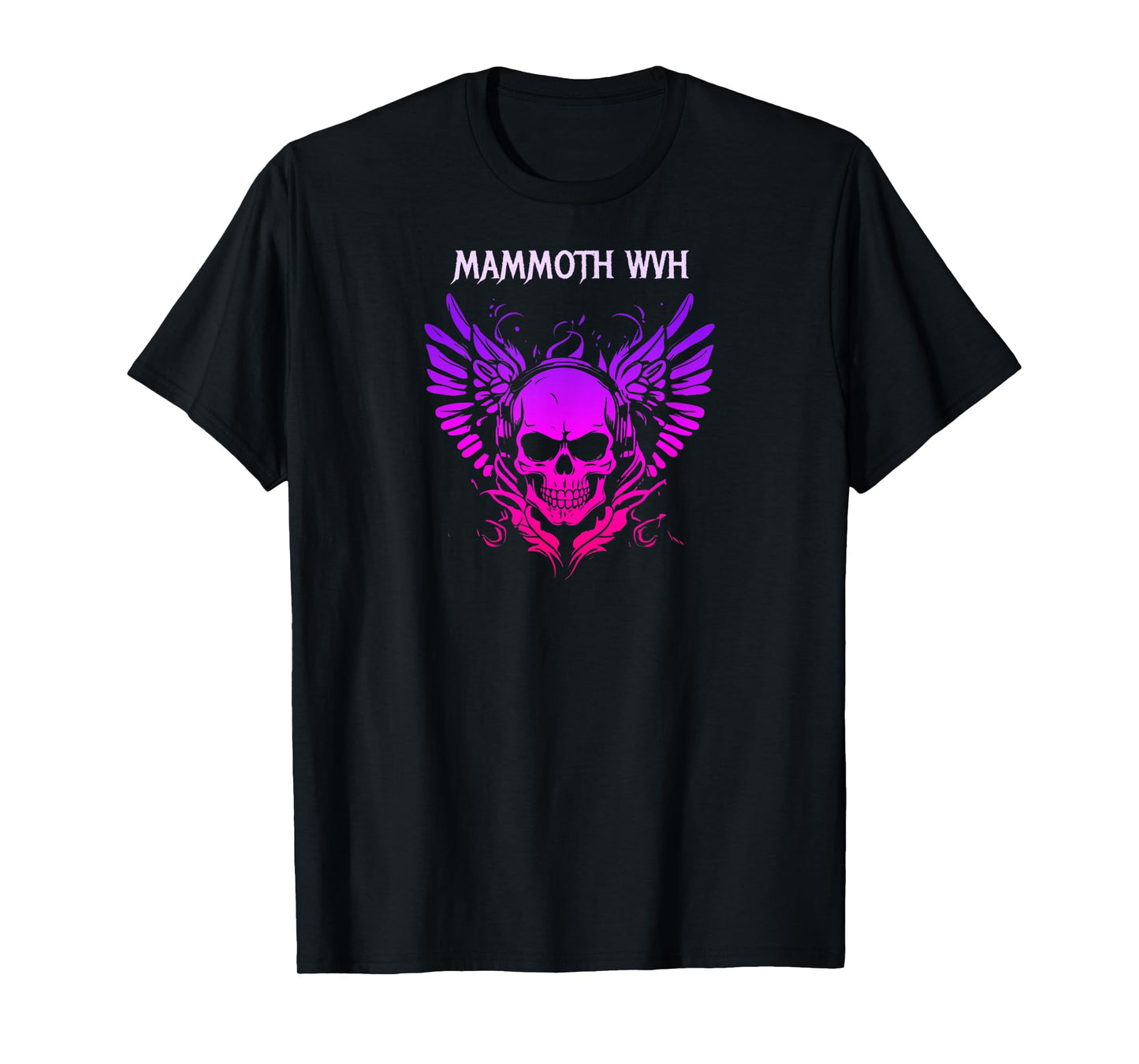 Mammoth Music WVH Funny Vintage Design Skull for Men Women T-Shirt