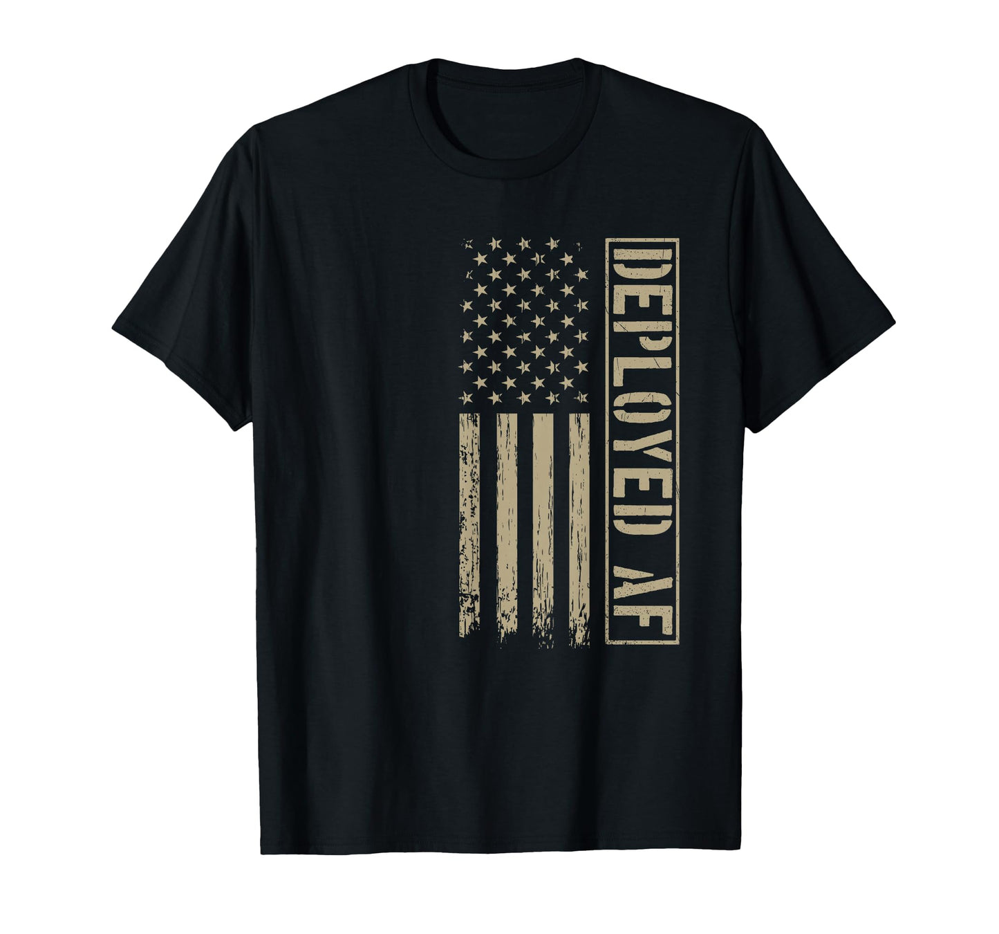 Deployed AF -Funny Military Husband Wife Deployment T-Shirt