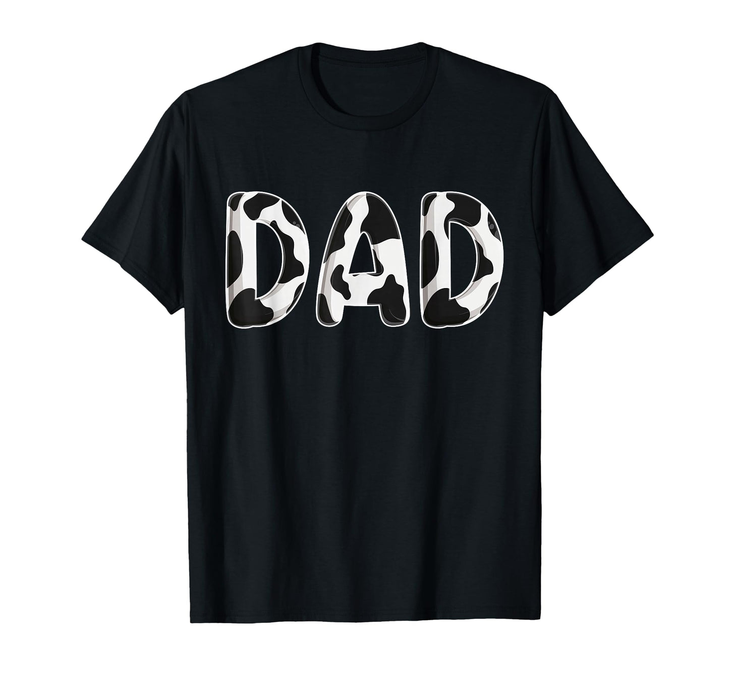 Cow Dad Birthday Family Matching Fathers Day Boy Girl Farm T-Shirt