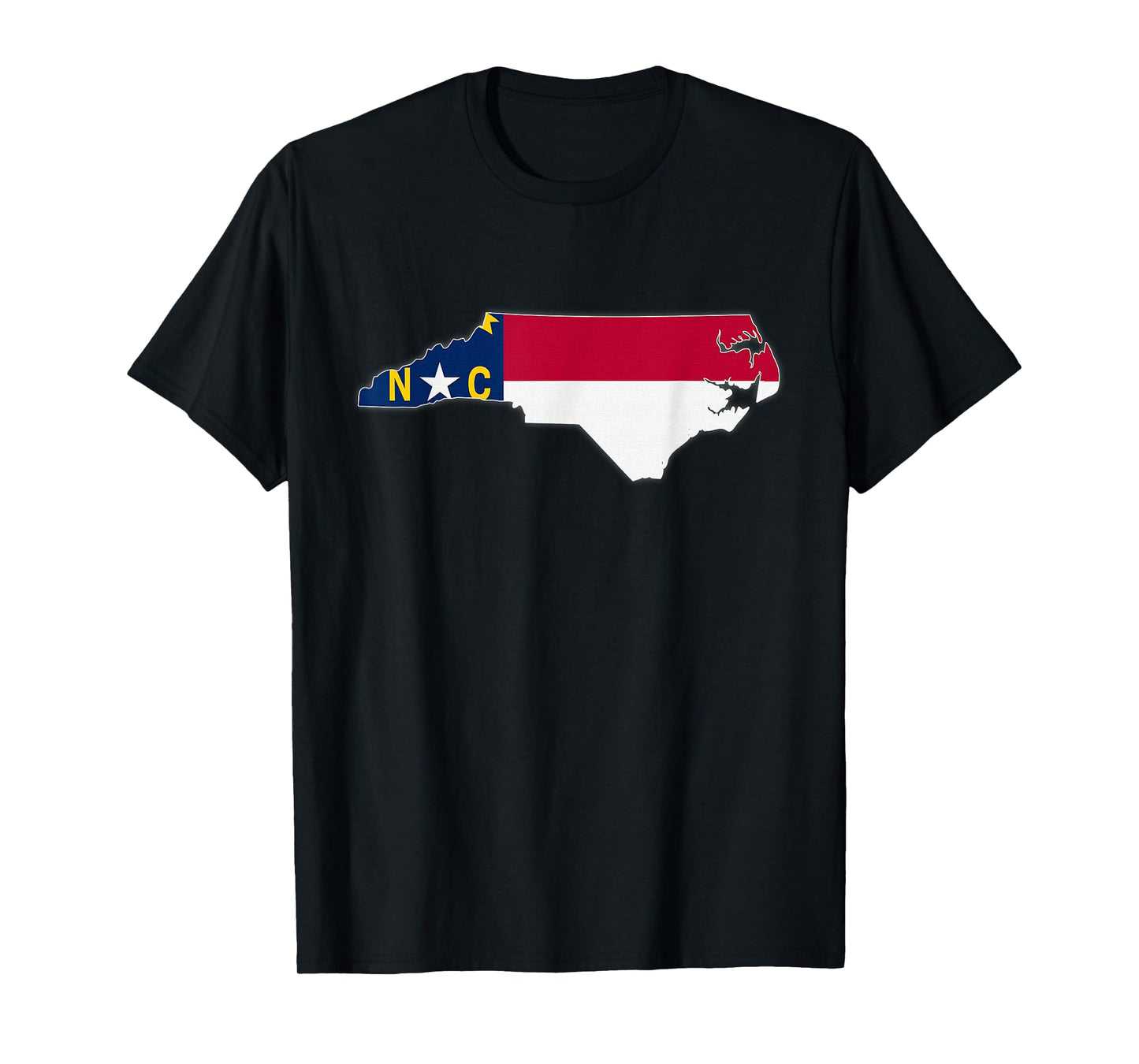 NORTH CAROLINA STATE MAP NORTH CAROLINA NC Flag Roots Gift T-Shirt