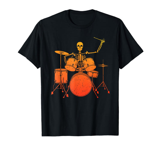 Best Drumming Art for Men Women Drumming Drum Lover Drummer T-Shirt