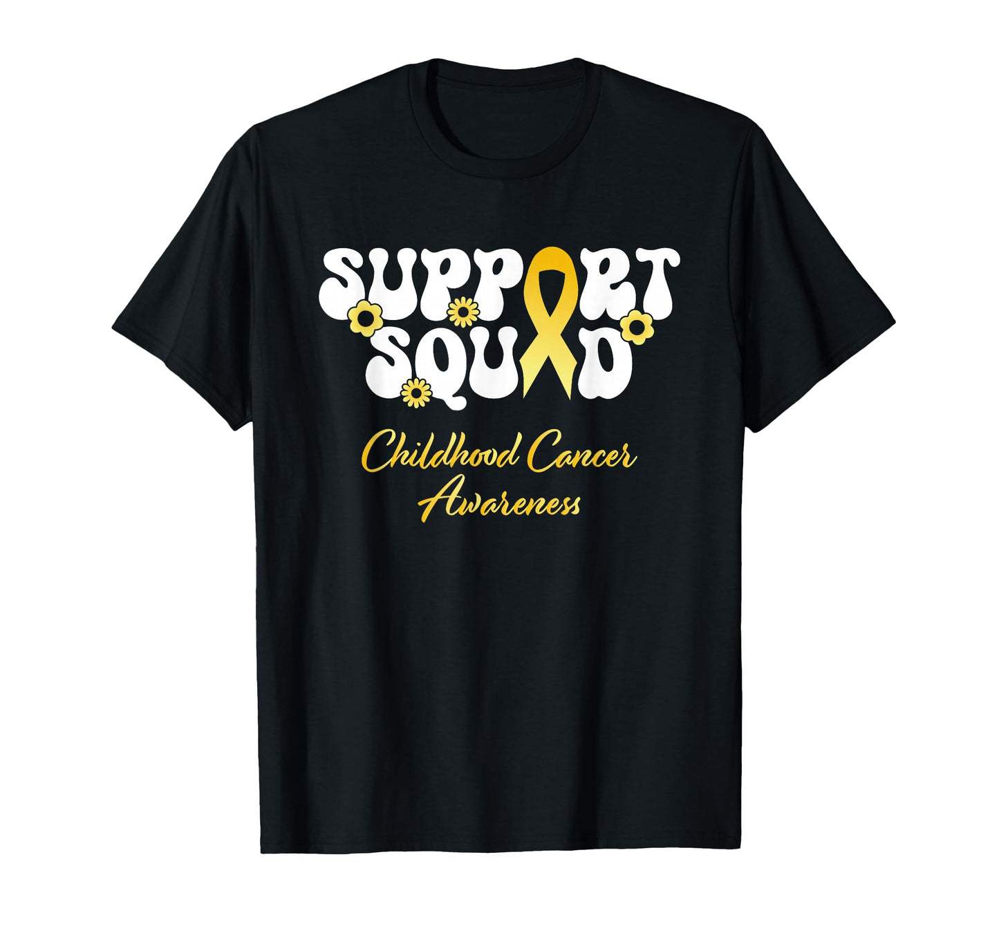 Childhood Cancer Support Squad Childhood Cancer Awareness T-Shirt
