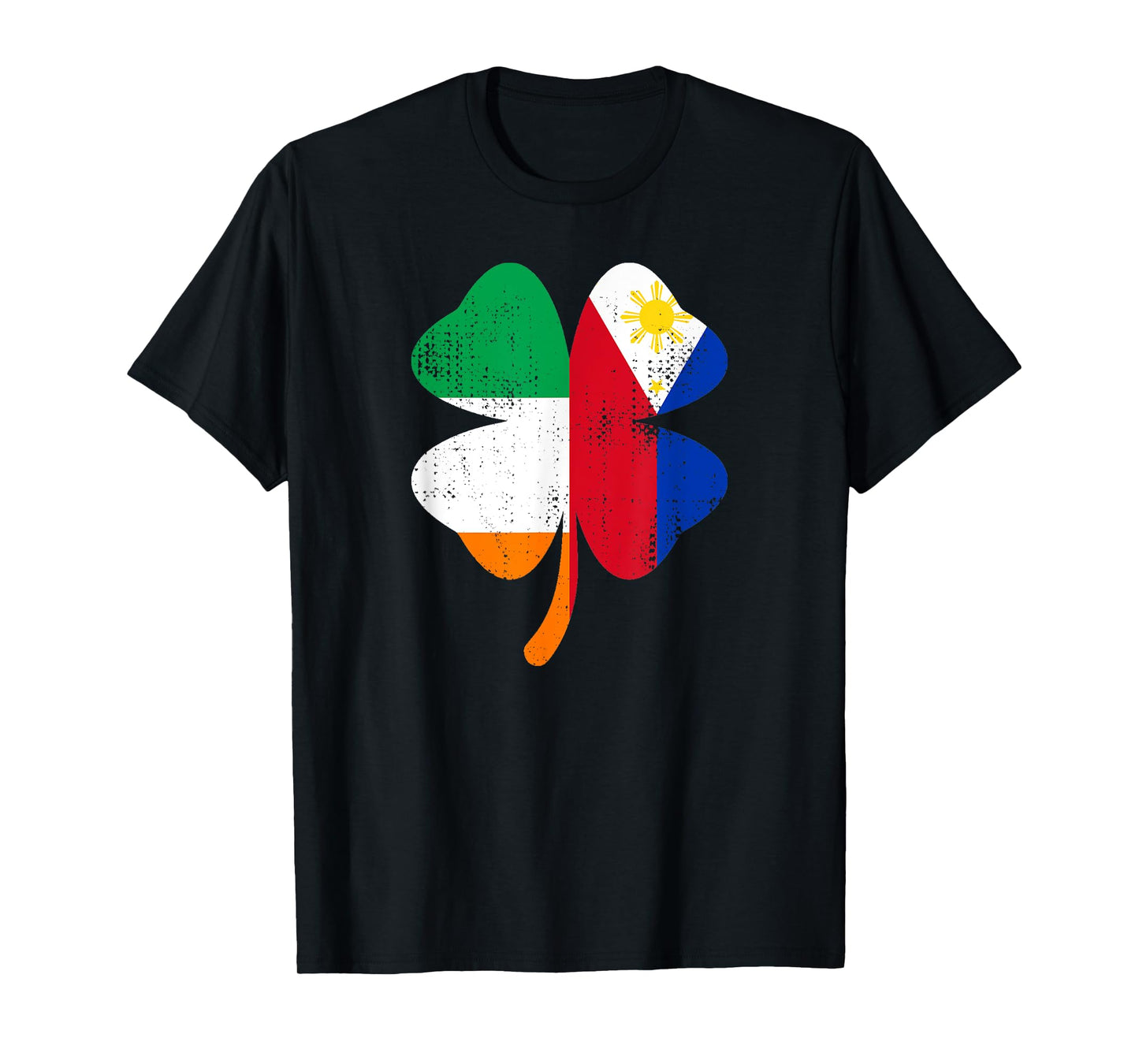 Irish Filipino Flags St Patricks Day T-Shirt T-Shirt