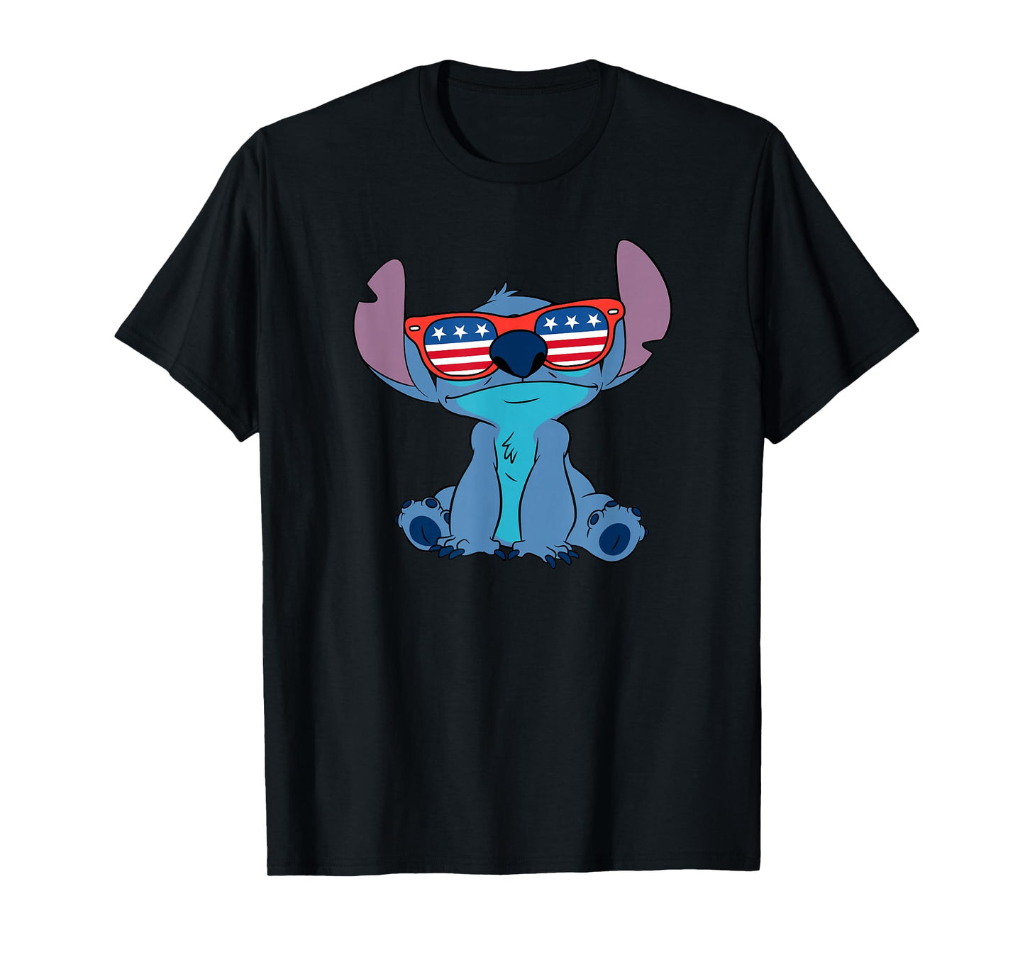 Disney Lilo & Stitch Fourth of July Sunglasses T-Shirt