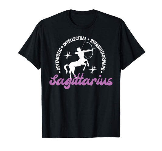 Sagittarius Zodiac Sign Facts Sagittarius Astrology T-Shirt
