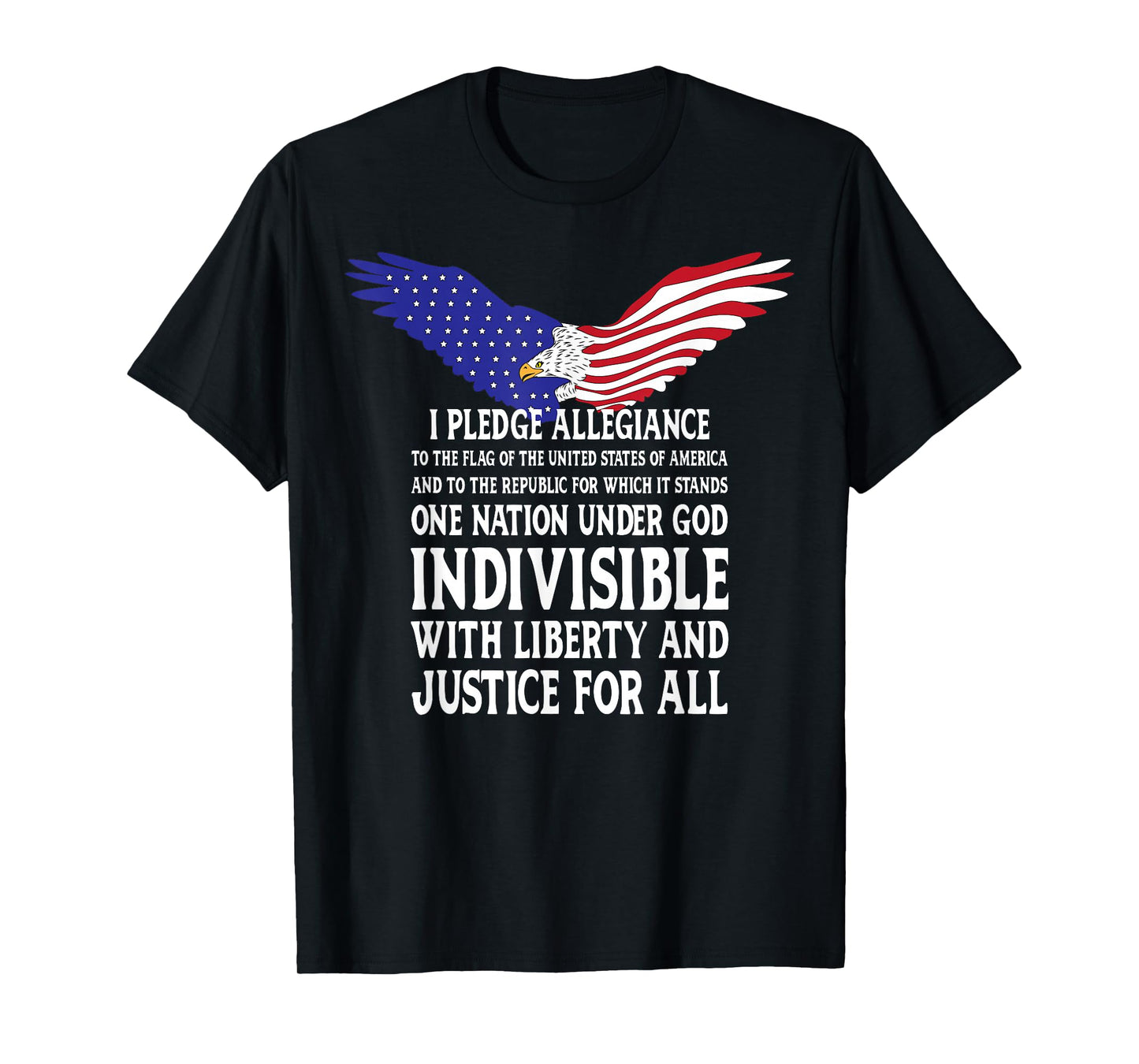 Pledge Allegiance To The Flag USA T-Shirt