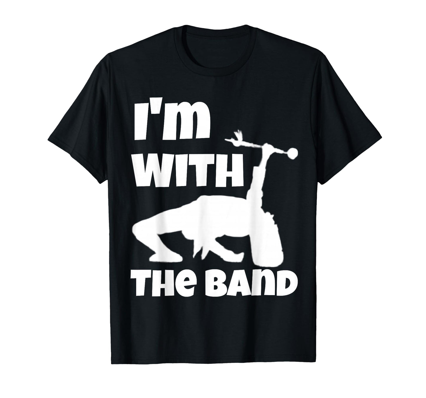 Funny High School & HBCU College Marching Band Drum Major T-Shirt