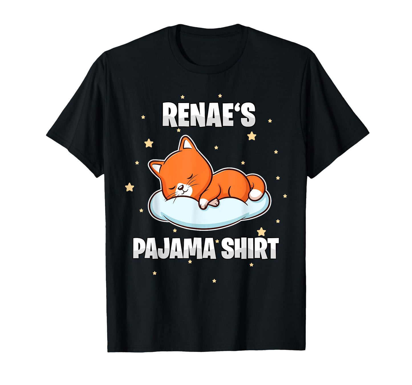 Renae's Pajama Shirt - Personalized Sleeping T-Shirt