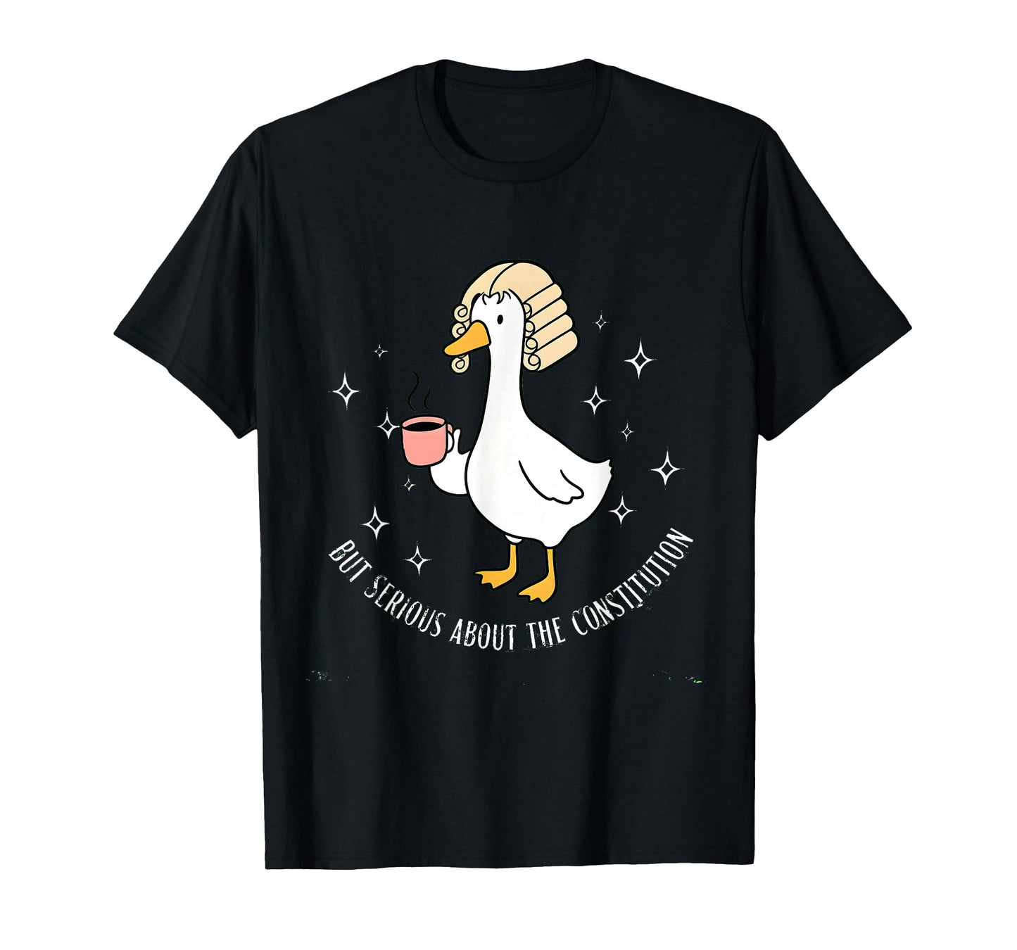 Duck Constitution Funny History Teacher T Government Civics T-Shirt