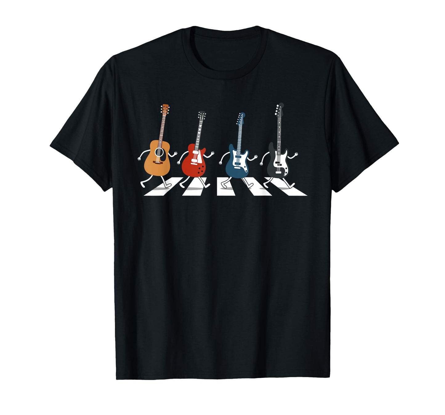 Music Teacher Rock Guitarist Men Women Kids Funny Guitar T-Shirt