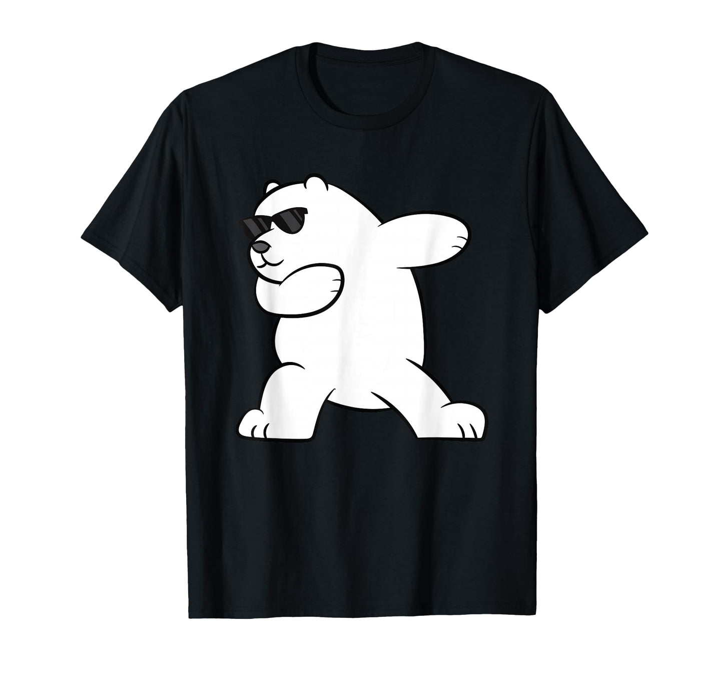 Ice Bear Dabbing Arctic Cute Dabbing Polar Bear T-Shirt