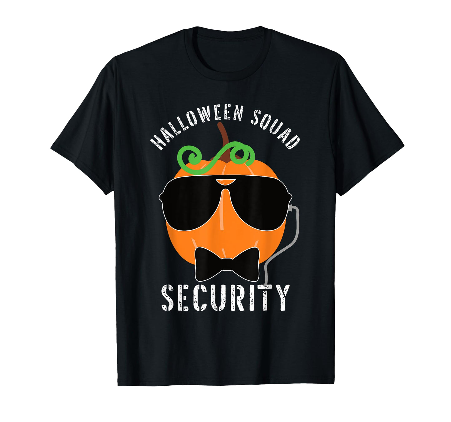 'Halloween Squad Security' Funny Halloween Body Guard T-Shirt
