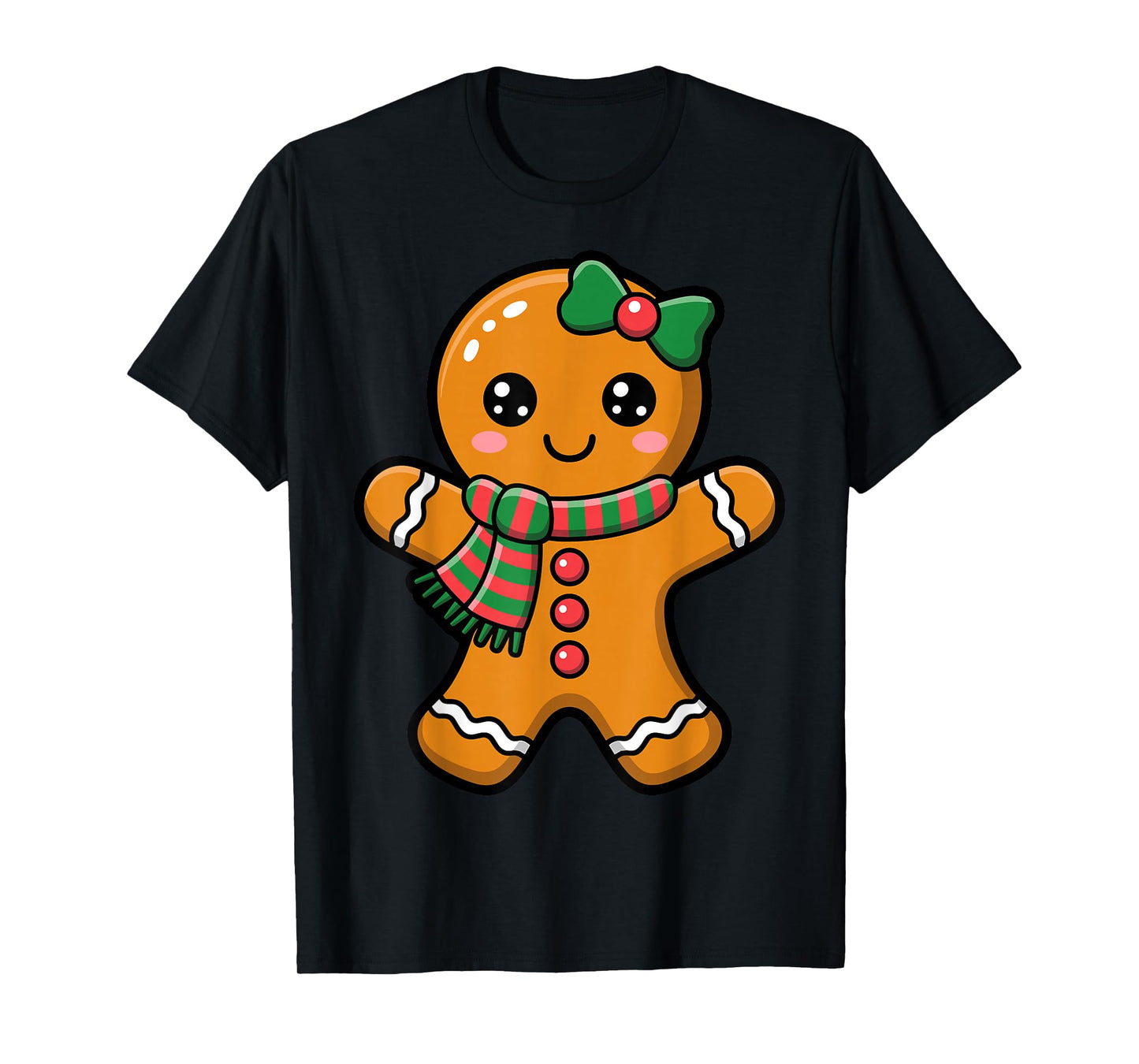 Gingerbread Cookie Christmas T-Shirt