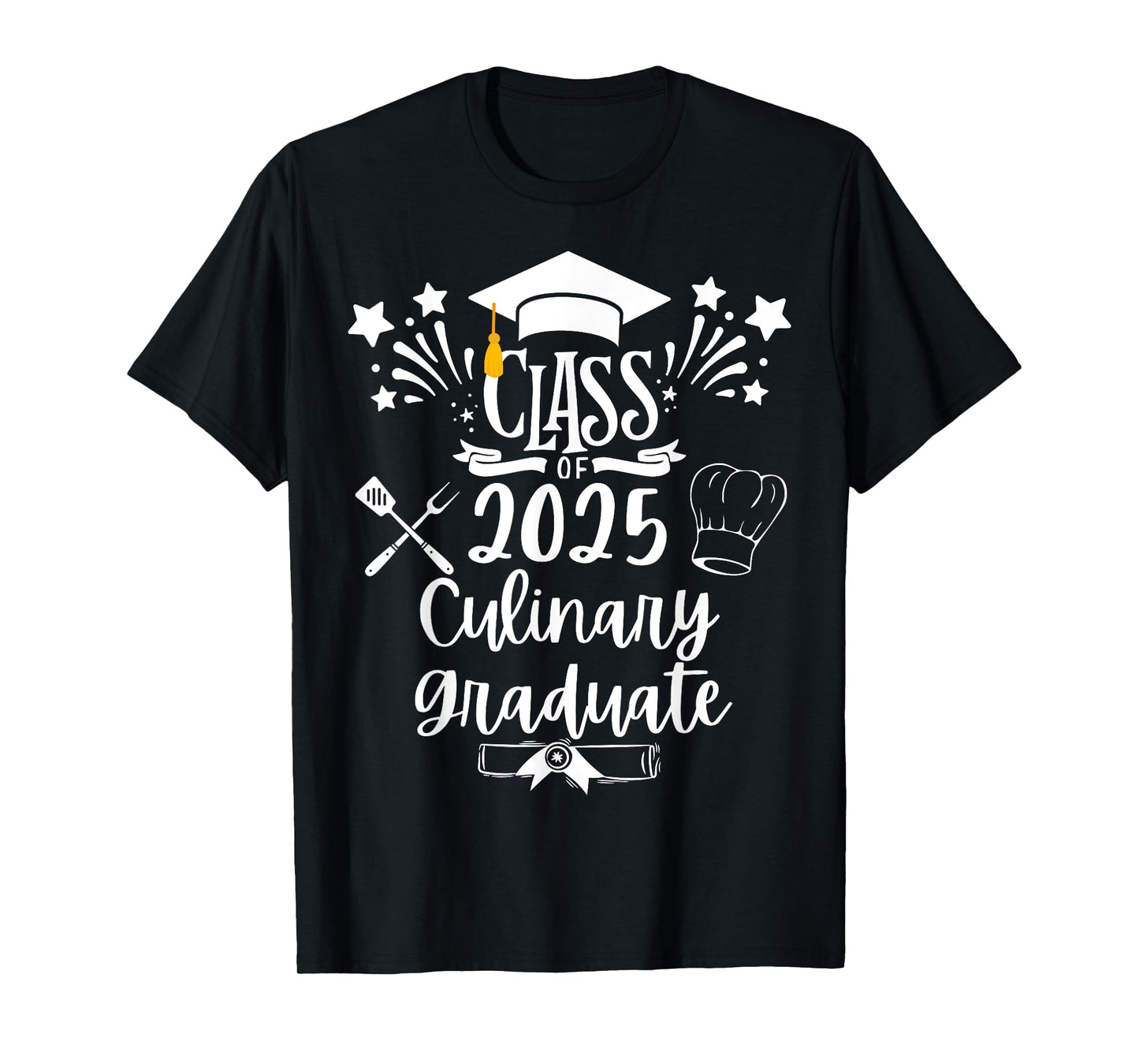 Class of 2025 Culinary Graduate Culinary Chef Graduation T-Shirt