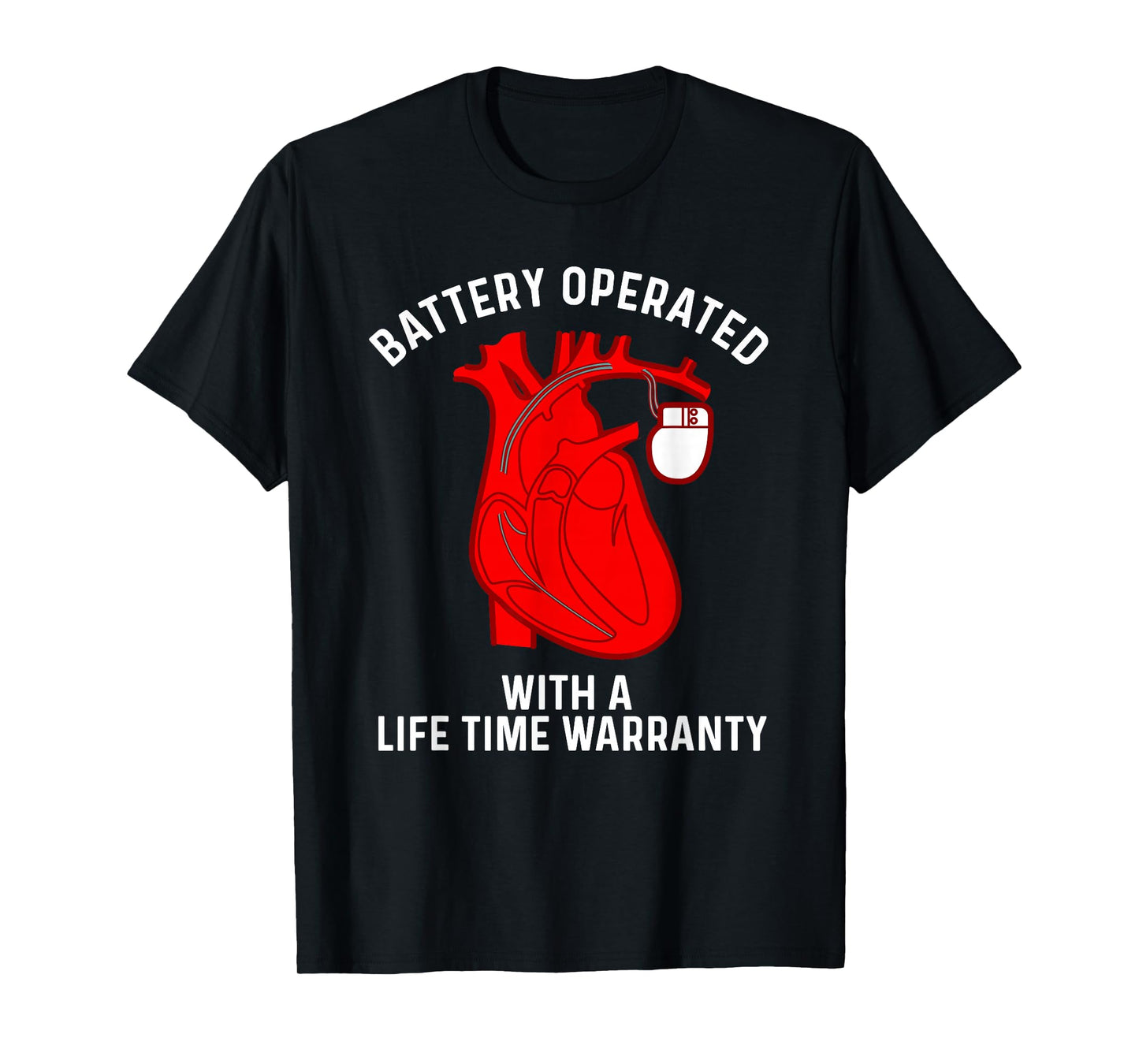 Cool Pacemaker Art For Men Women Artificial Heart Pacemaker T-Shirt