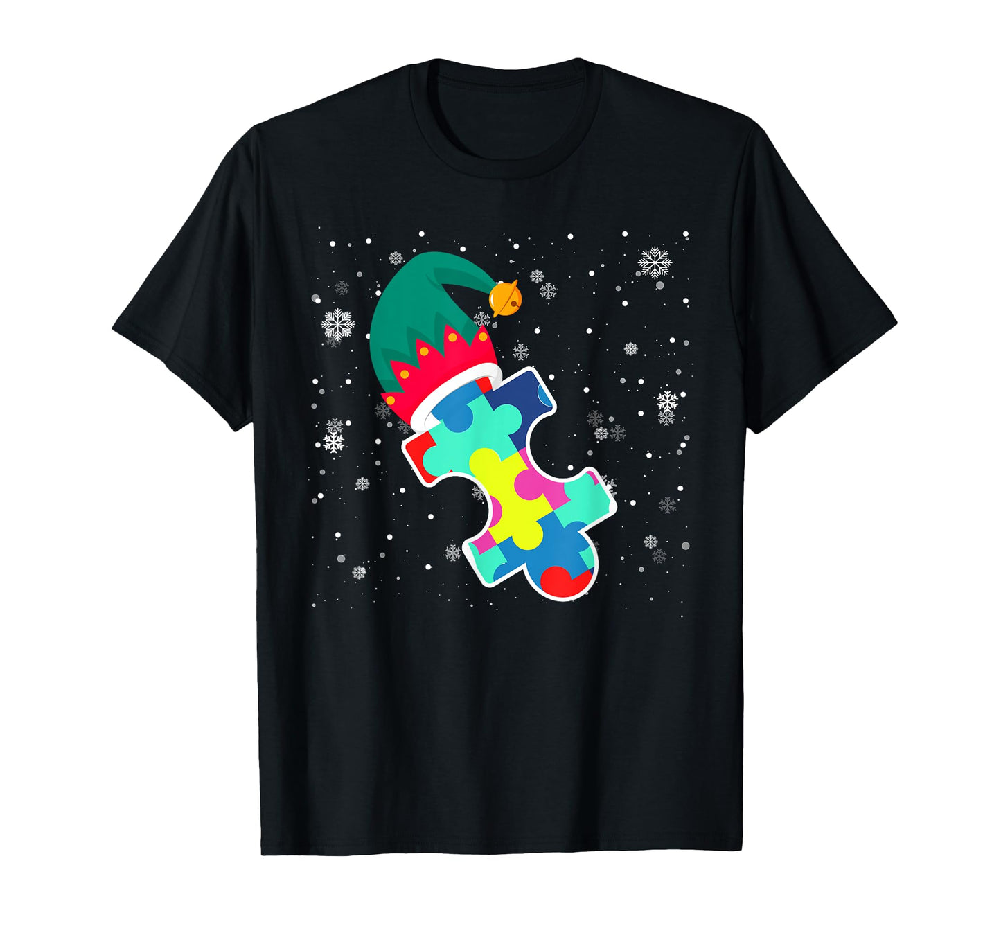 Autism Awareness Month Autism Christmas Season Xmas Day T-Shirt