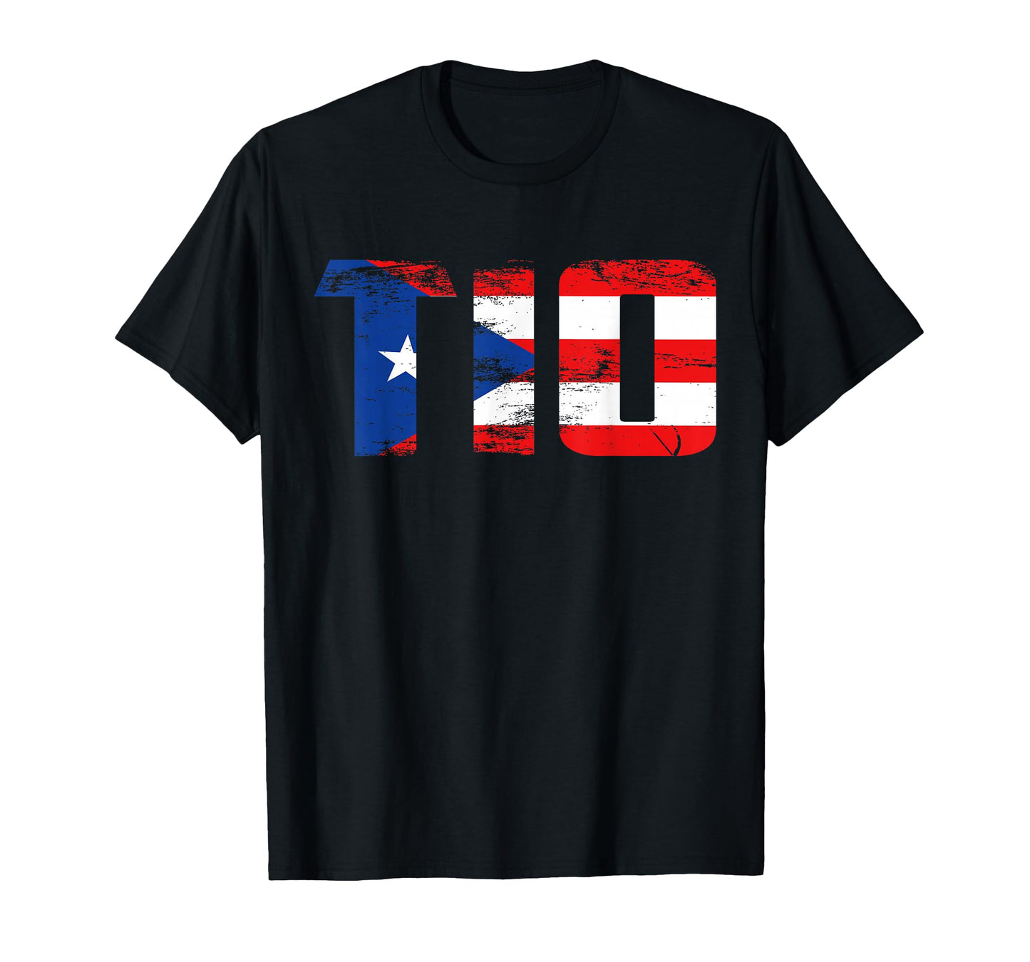 TIO Puerto Rico Flag Pride Fathers Day Puerto Rican Men T-Shirt