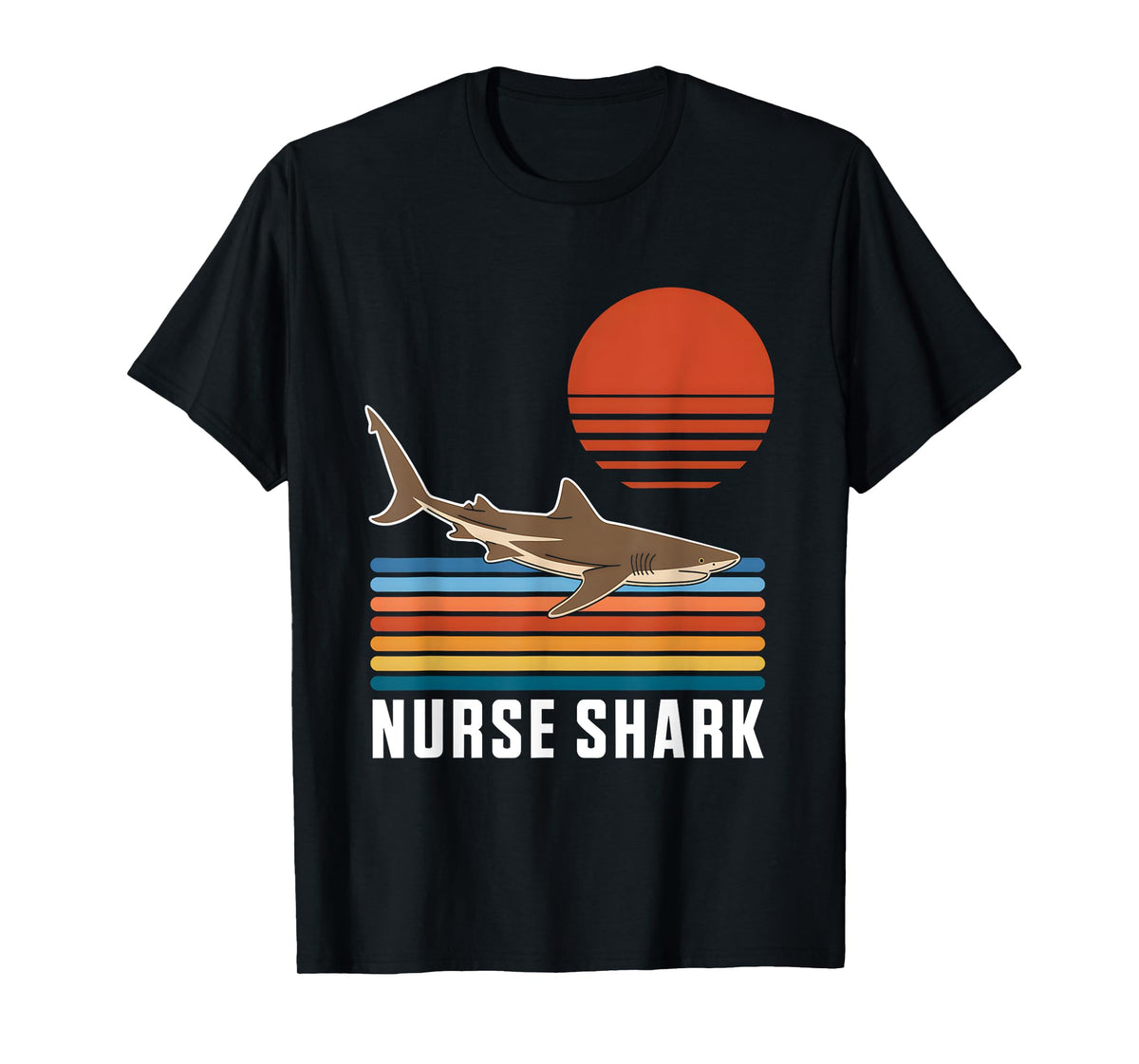 Nurse Shark Retro T-Shirt