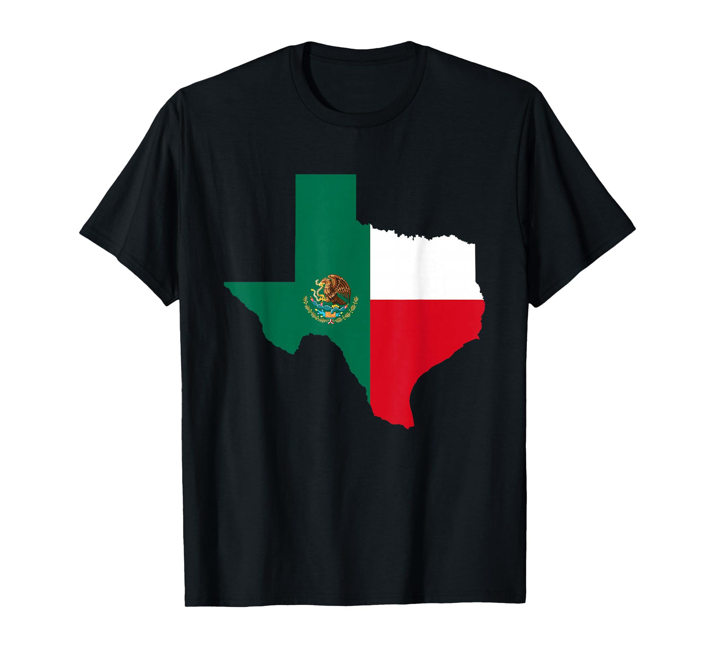 Tejano Tex-Mex Mexican Flag Chido State Texas Tejas Charro T-Shirt