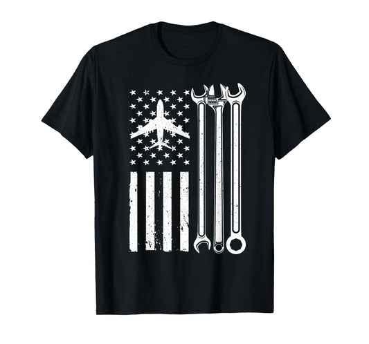 Aircraft Mechanic design For Men Women Aviation Maintenance T-Shirt