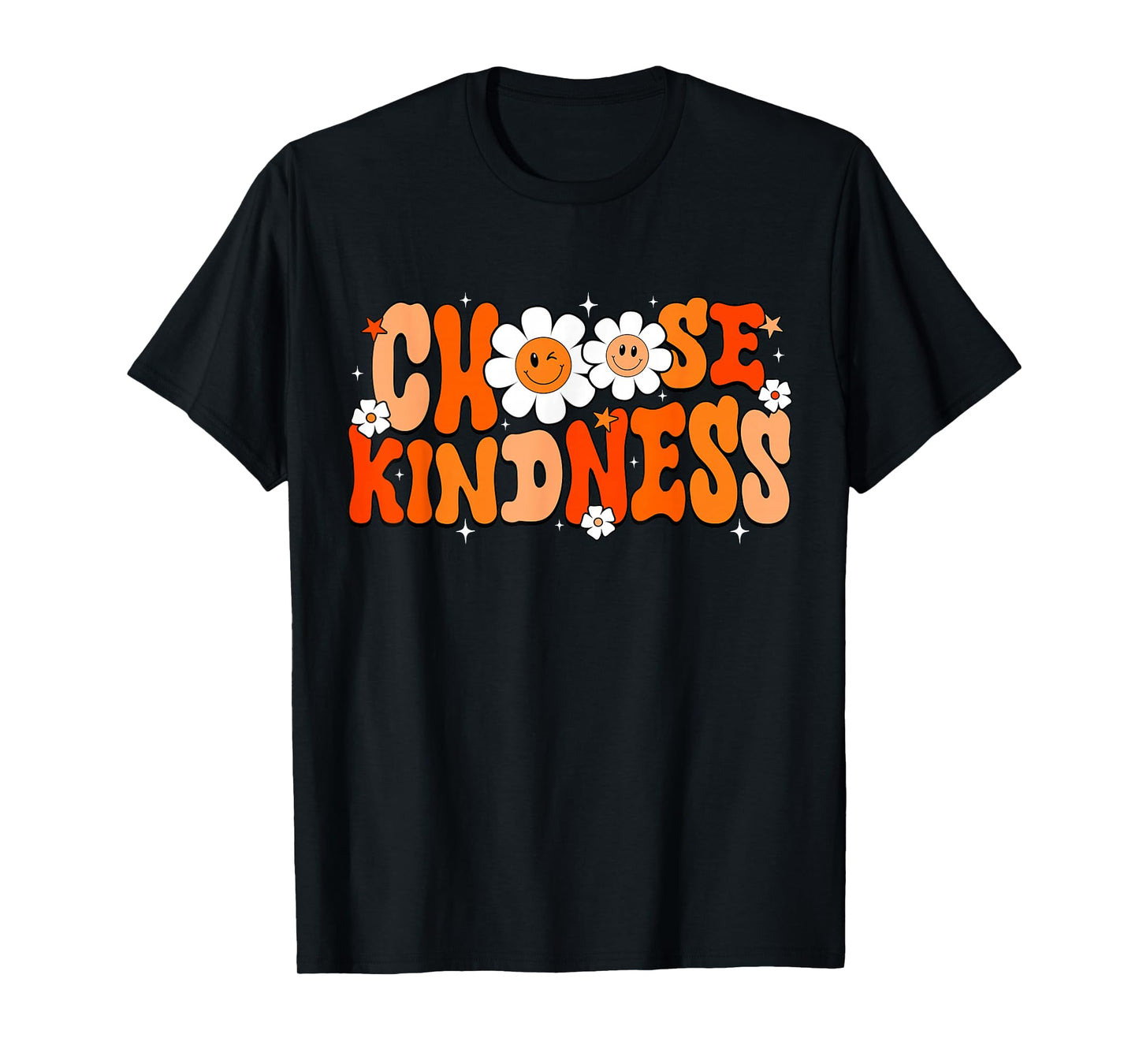Choose Kindness Shirt Retro Be Kind Inspirational Unity Day T-Shirt