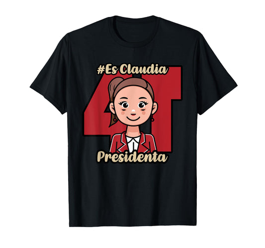 Claudia Sheinbaum Pardo Presidenta drawing kawaii T-Shirt