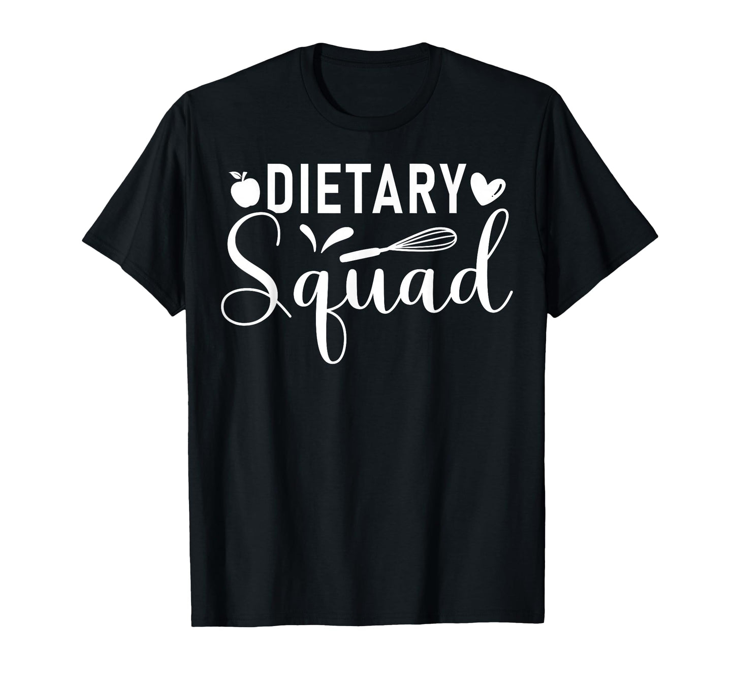 Cute Dietary Squad Dietary Manager Aide T-Shirt