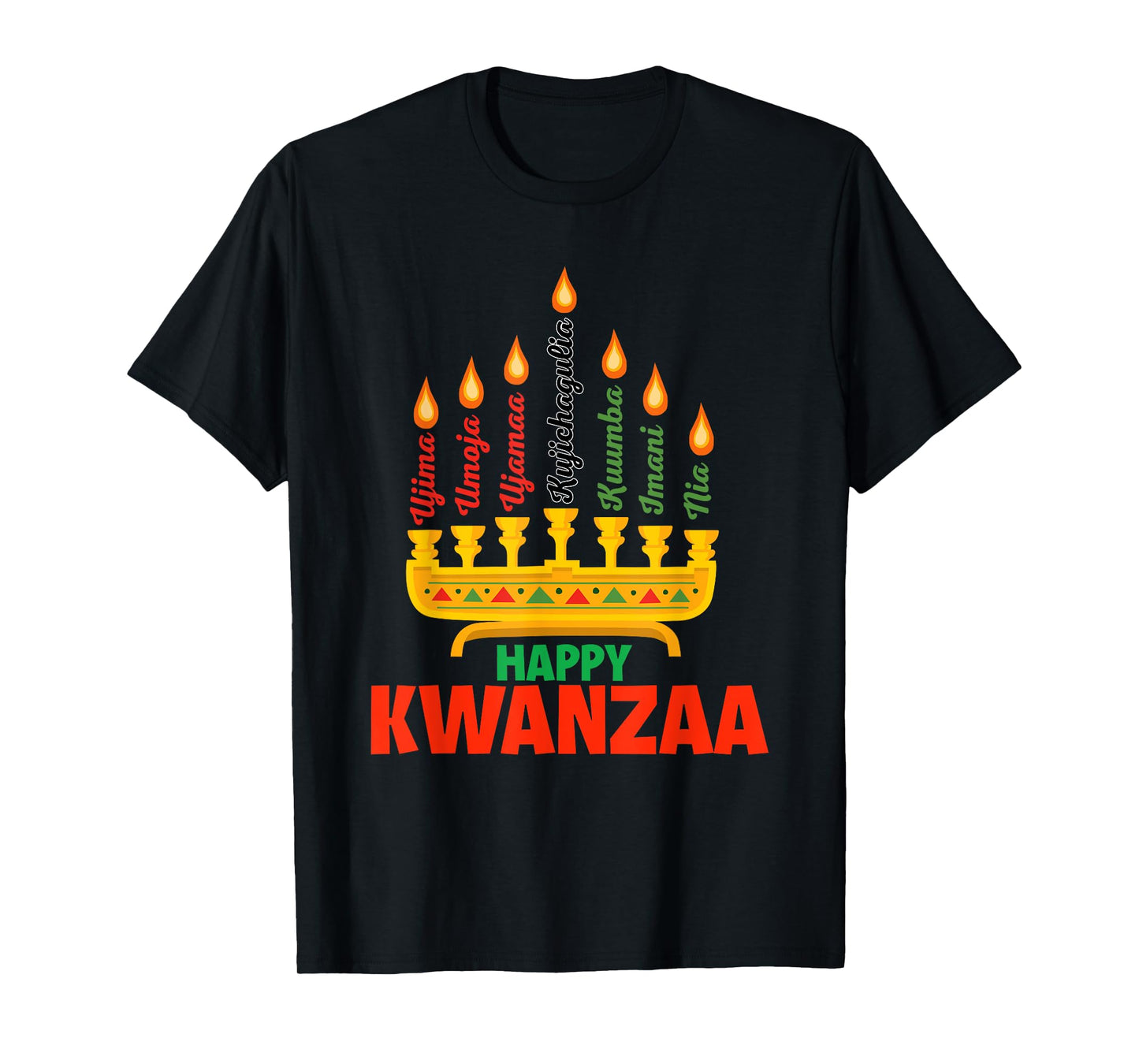 Happy Kwanzaa - African American Heritage Festival T-Shirt