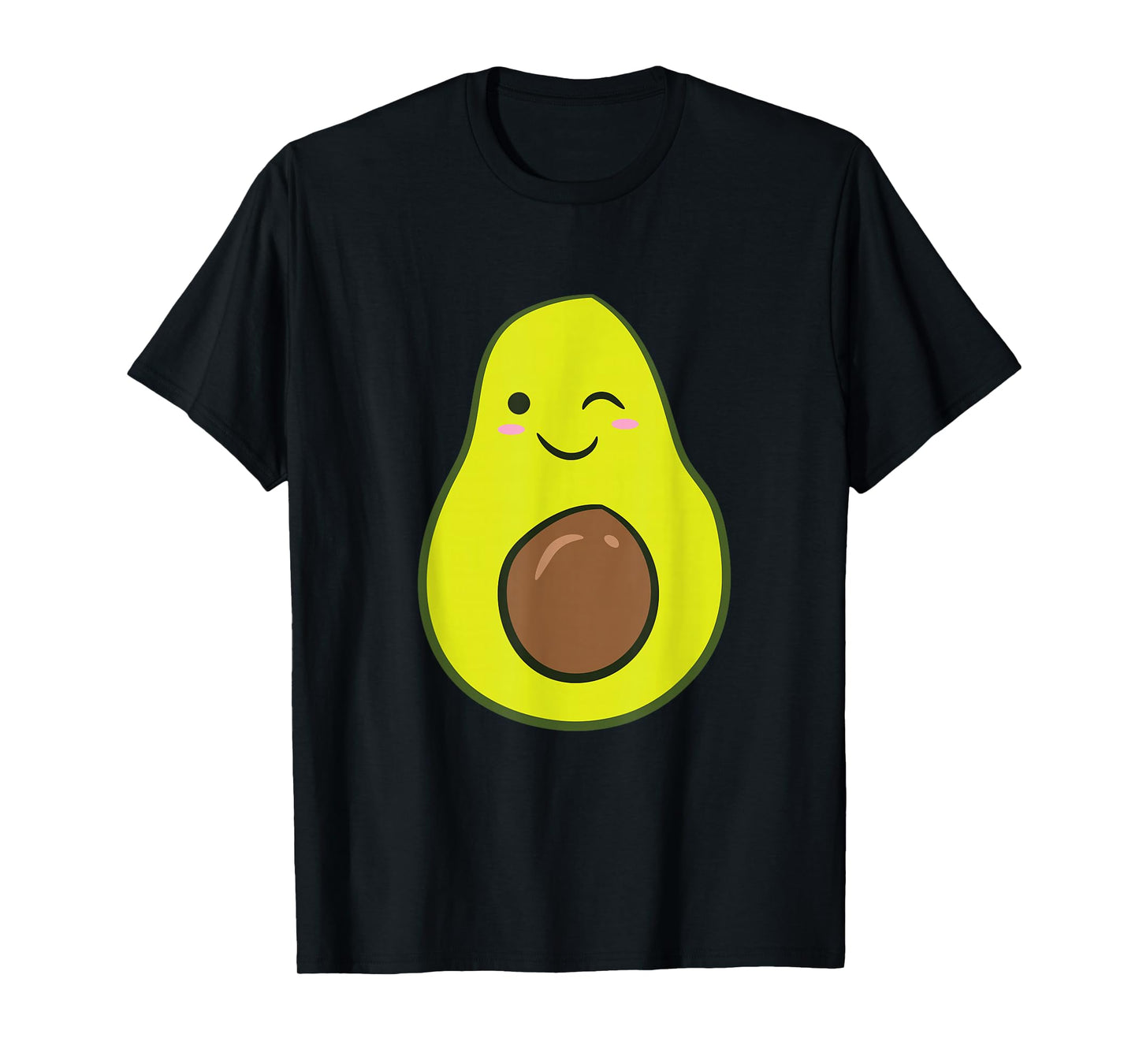 Cute Avocado Halloween Costume Kawaii Avocado T-Shirt