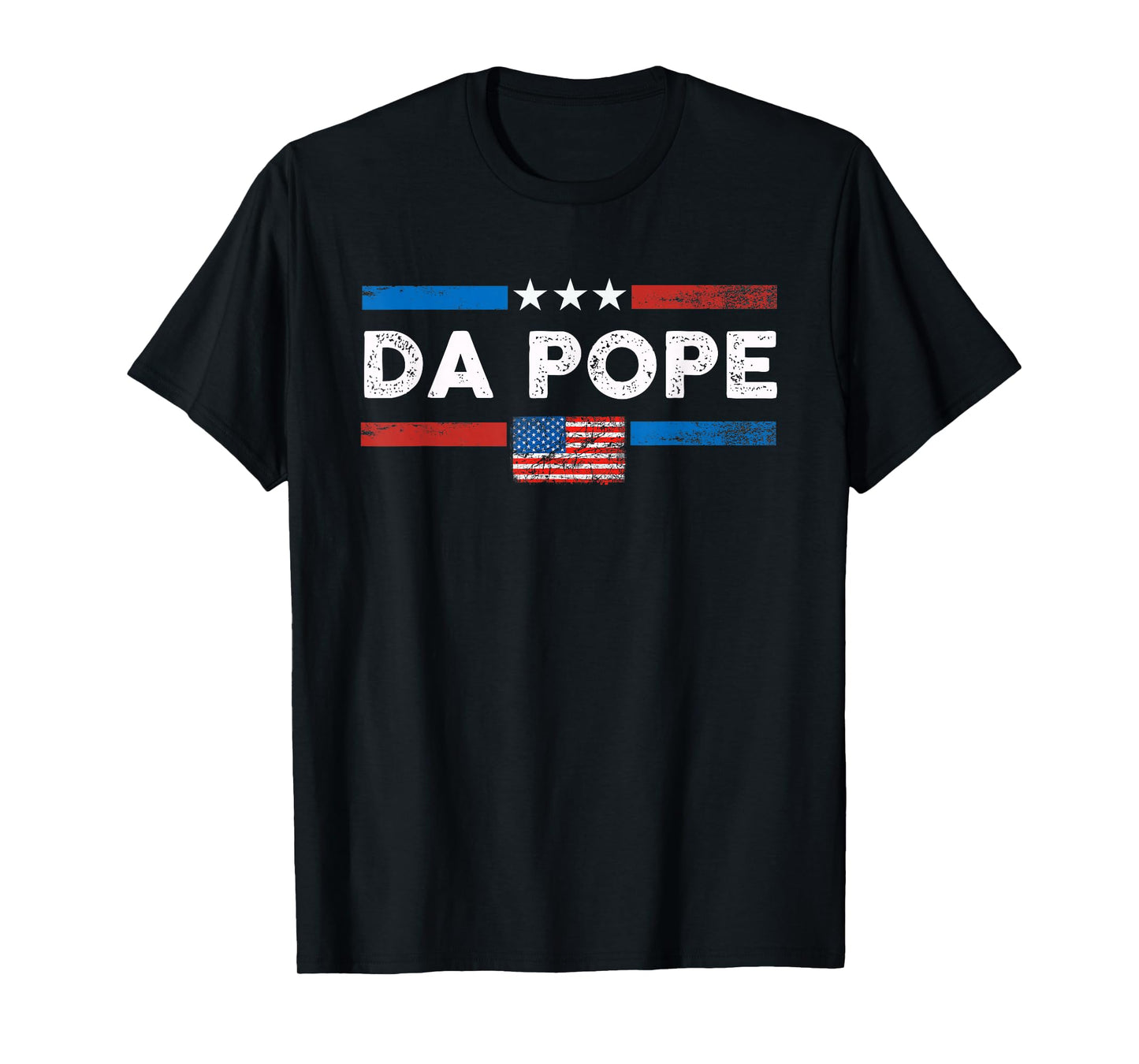 Da Pope Cardinal Robert Prevost Pope Leo XIV 2025 US Flag T-Shirt