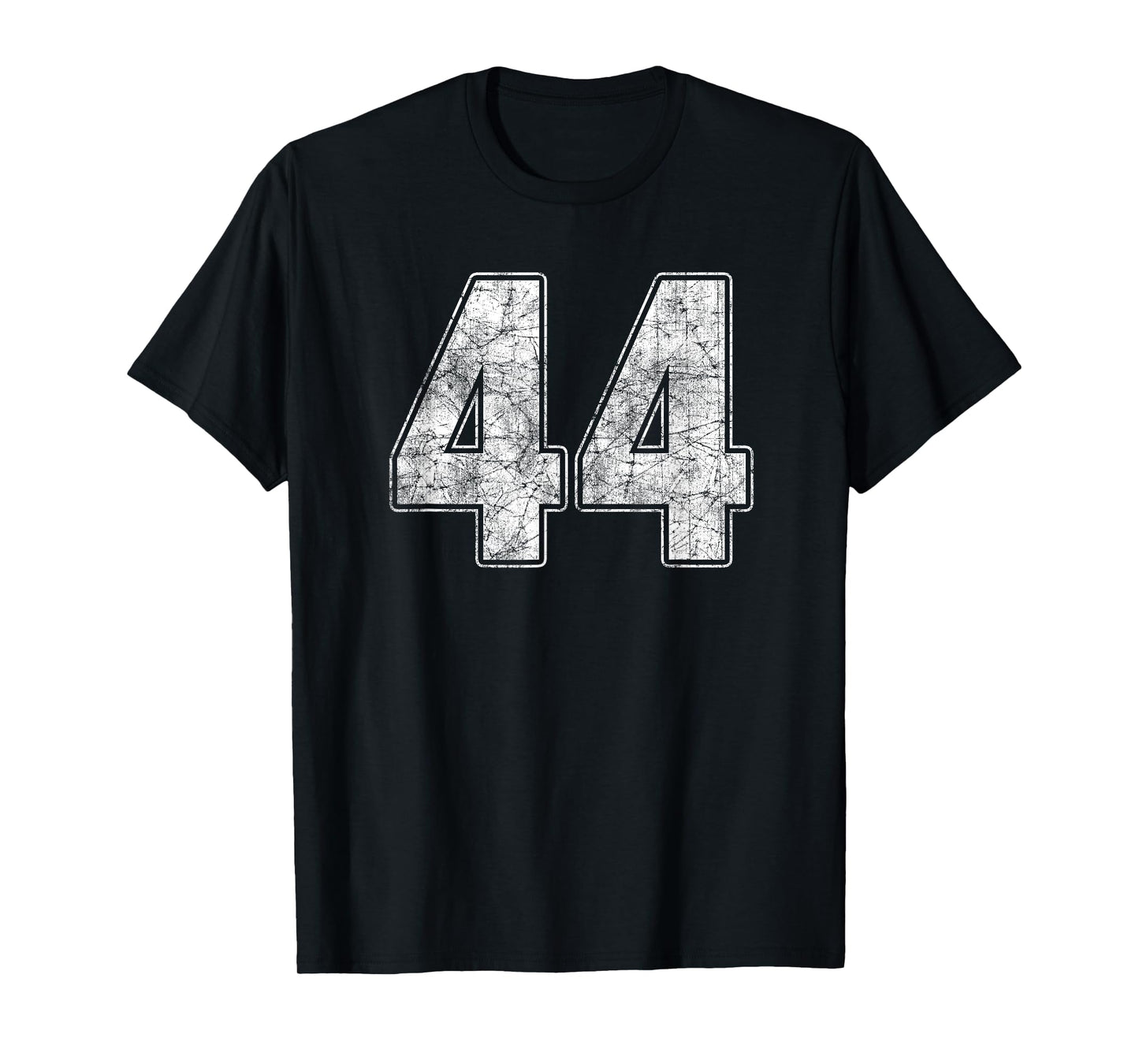 #44 Jersey Number 44 Uniform Biggest Fan Favorite Player T-Shirt