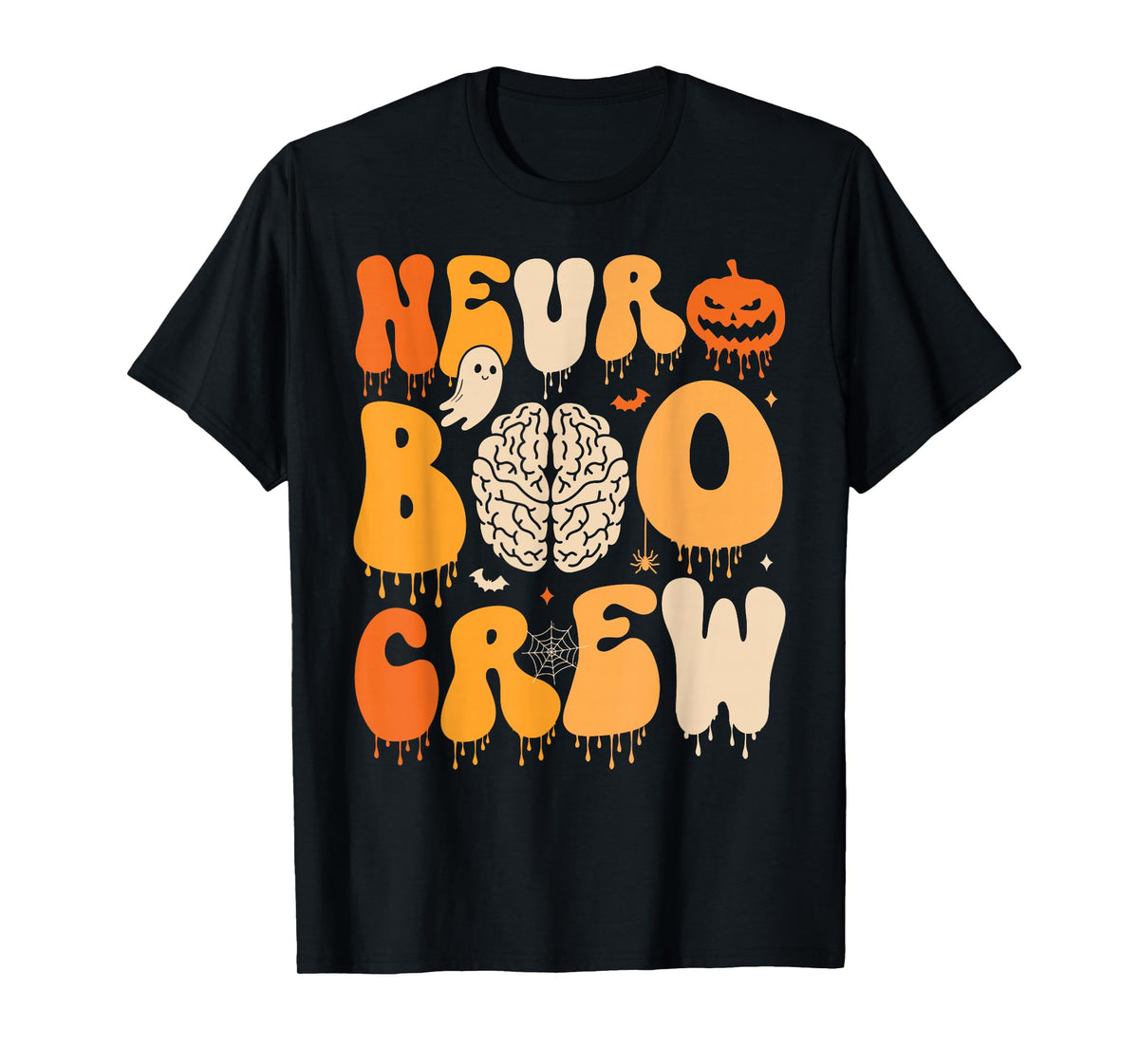 Neuro Boo Crew Halloween Neuro Nurse Neuro Physical Therapy T-Shirt
