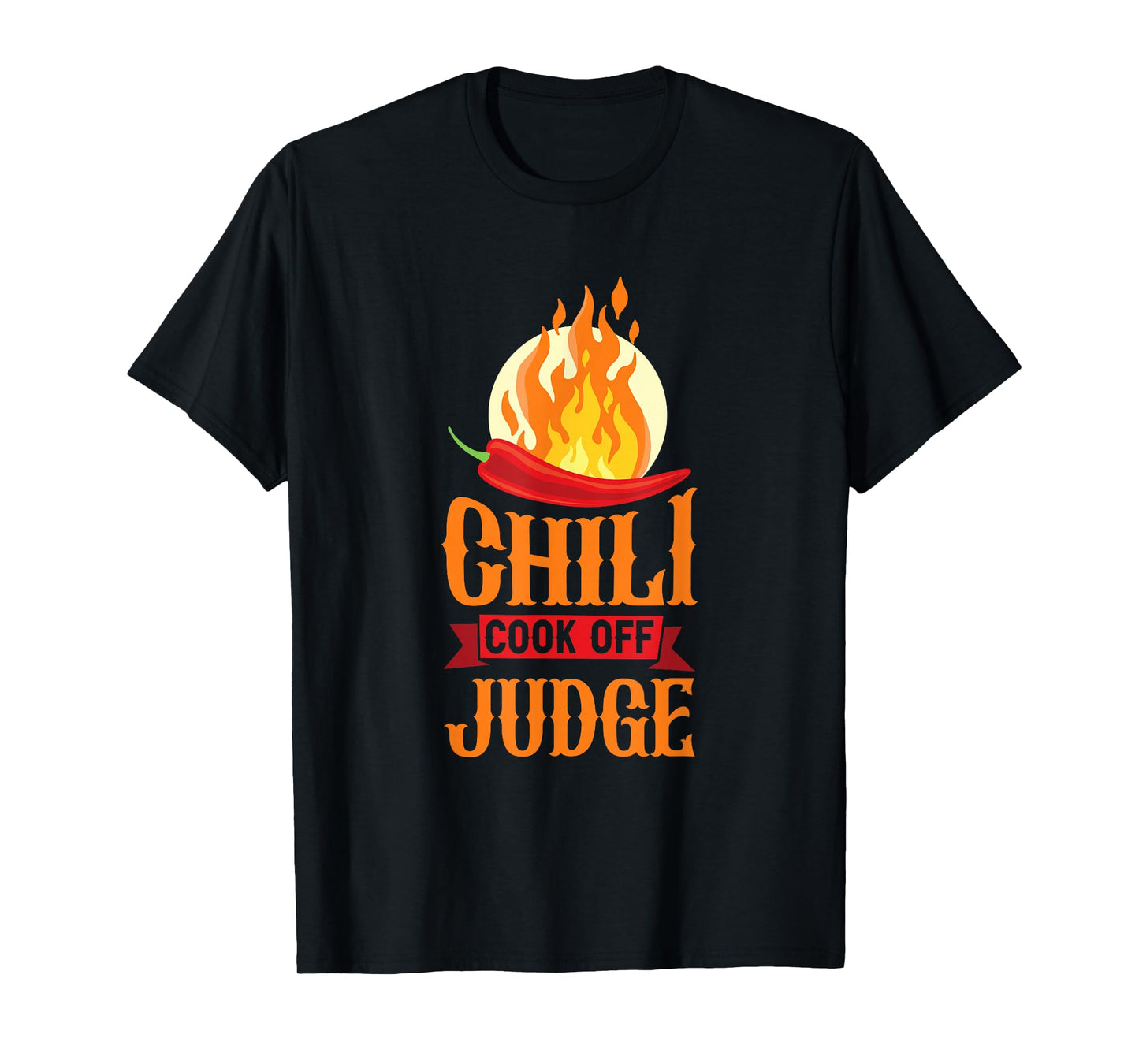 Chili Cook Off Judge Red Chili T-Shirt
