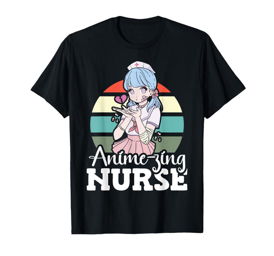 Anime-zing Nurse Japanese Anime National Nurse Day T-Shirt