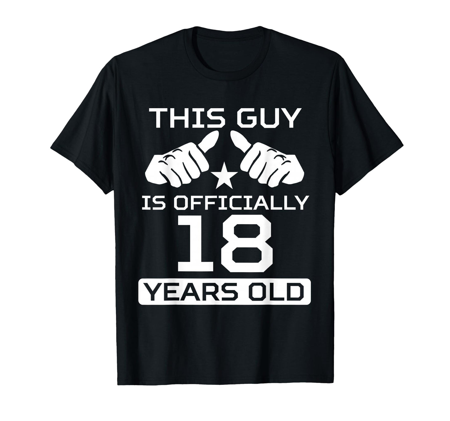 This Guy is Officially 18 Years Old 18th Birthday T-Shirt