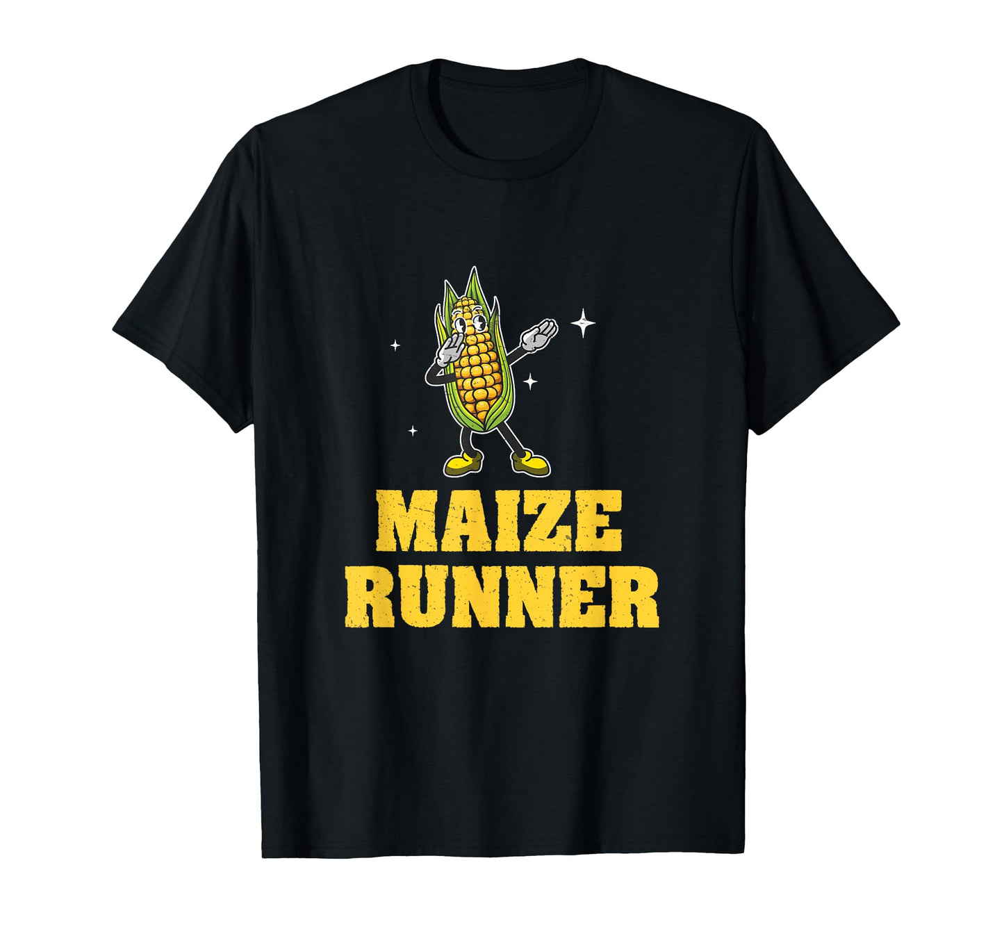 Corn Maze Maize Runner Funny Harvest Season T-Shirt