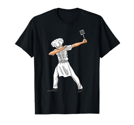Chef Dabbing Culinary Sous-Chef Cuisine Kitchen Chief Cook T-Shirt