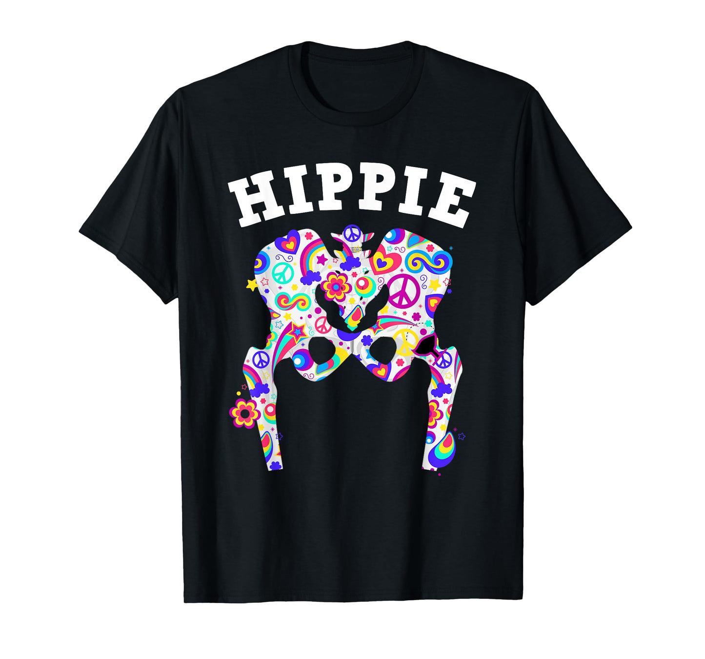 Cool Hip Replacement For Men Women After Hip Surgery Hippie T-Shirt