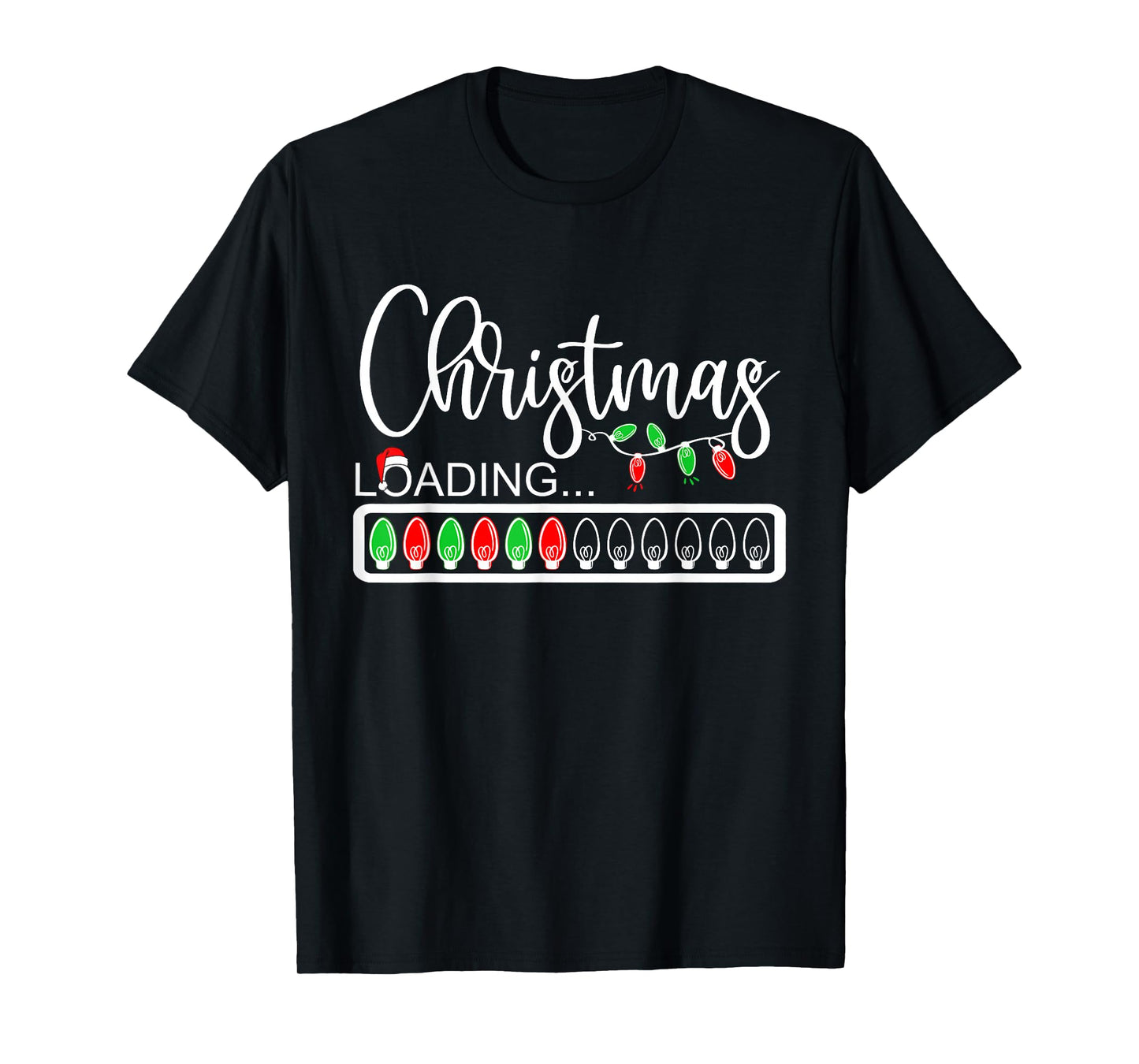 Christmas Break Loading Funny Xmas Holiday Teachers Women T-Shirt