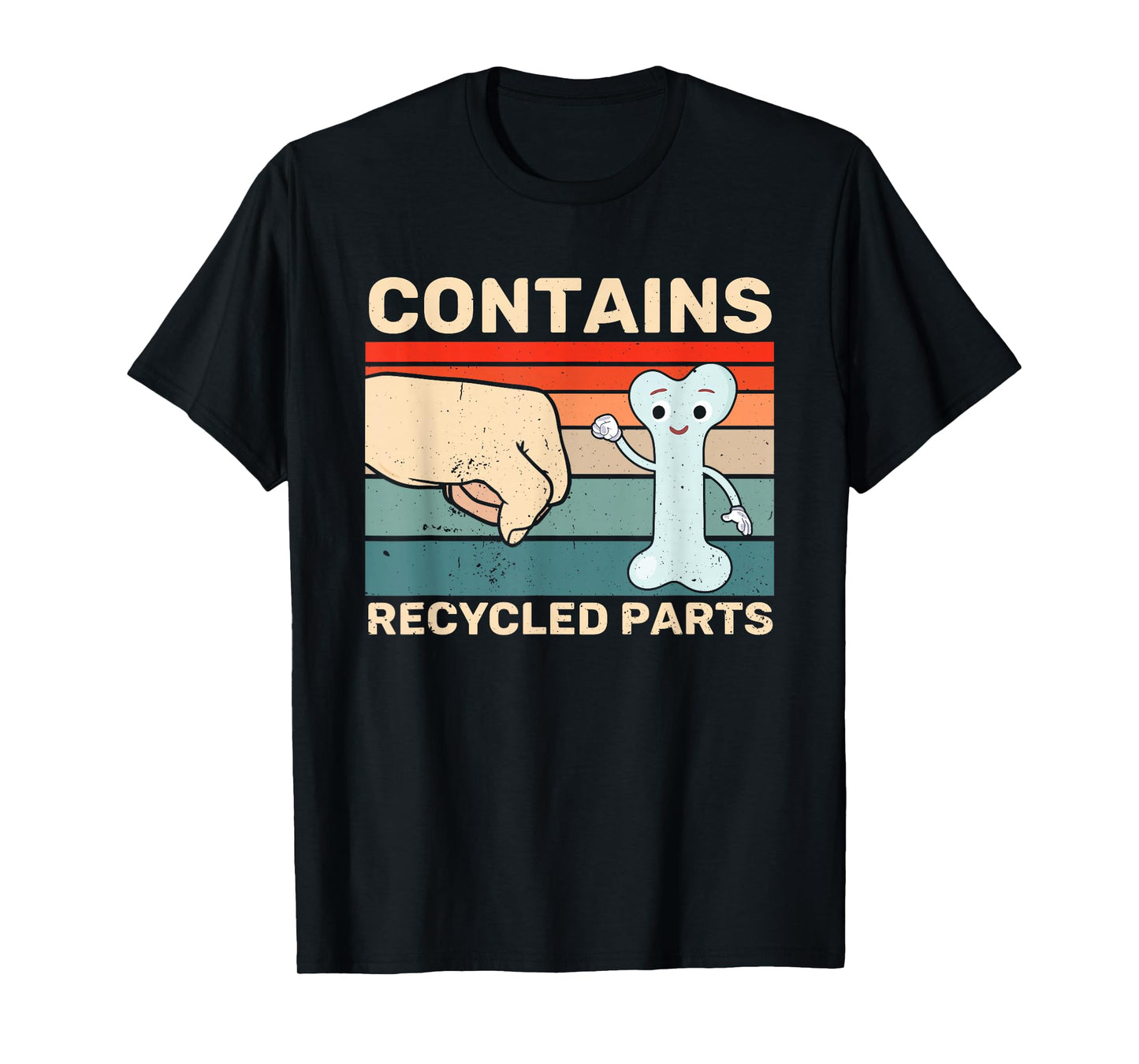 Contains Recycled Parts Bone Marrow Transplant Recipient T-Shirt