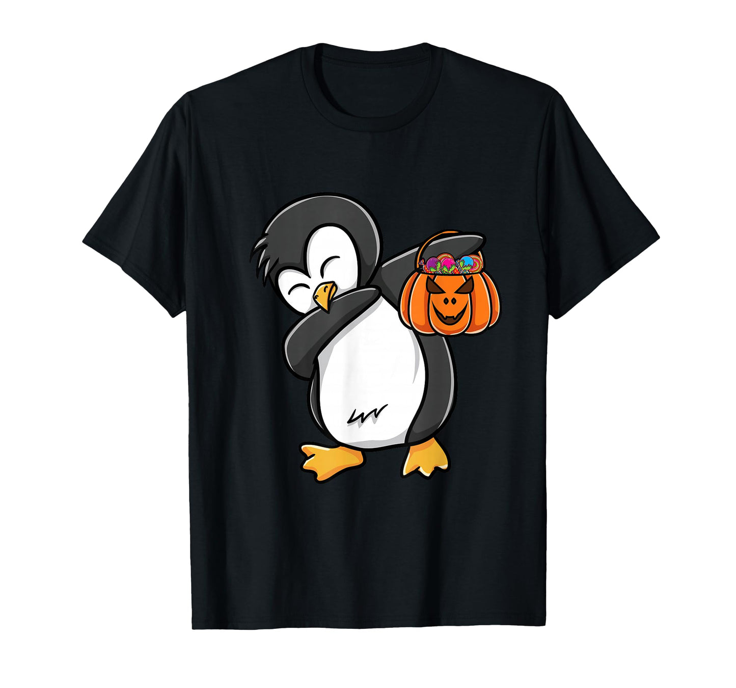 Dabbing Penguin Halloween T-Shirt